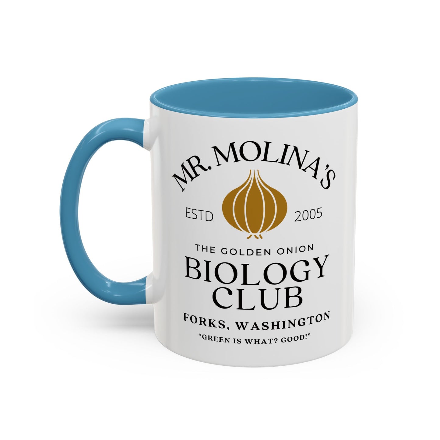 Mr Molina Biology Club Coffee Mug 11oz Colored Handle