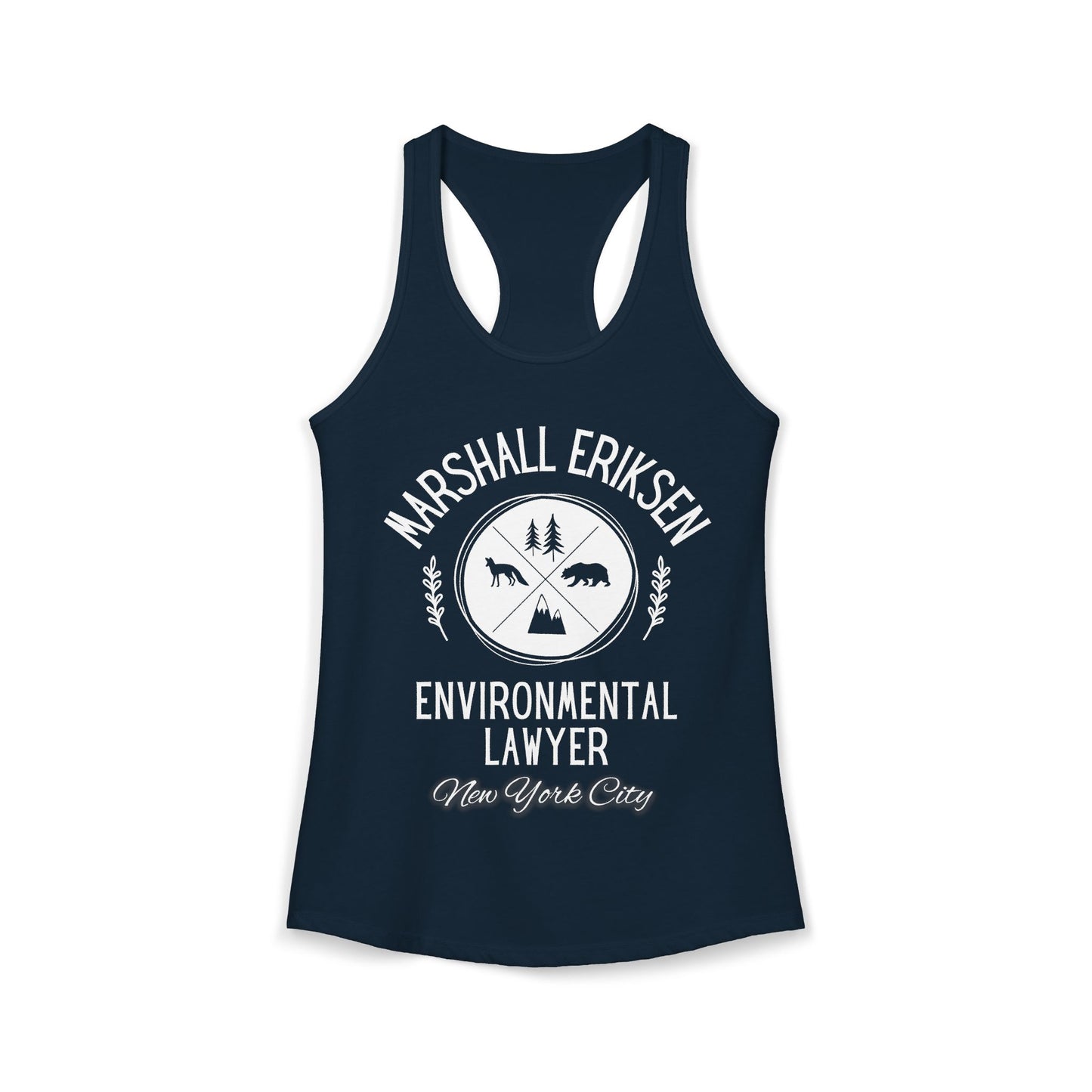 How I Met Your Mother TV Show - Marshall Eriksen the Environmental Lawyer Tank Top