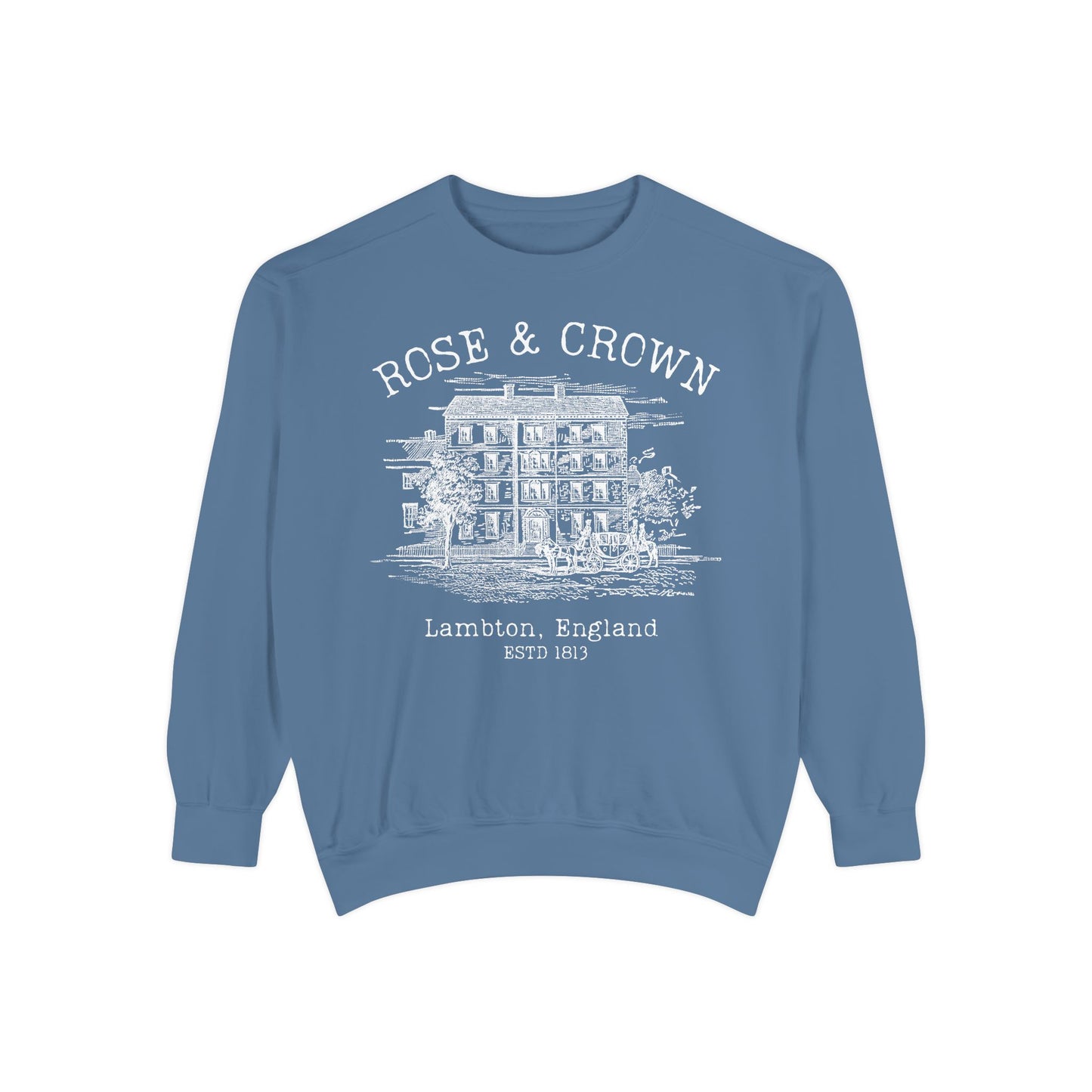 Comfort Colors® Rose and Crown Sweatshirt