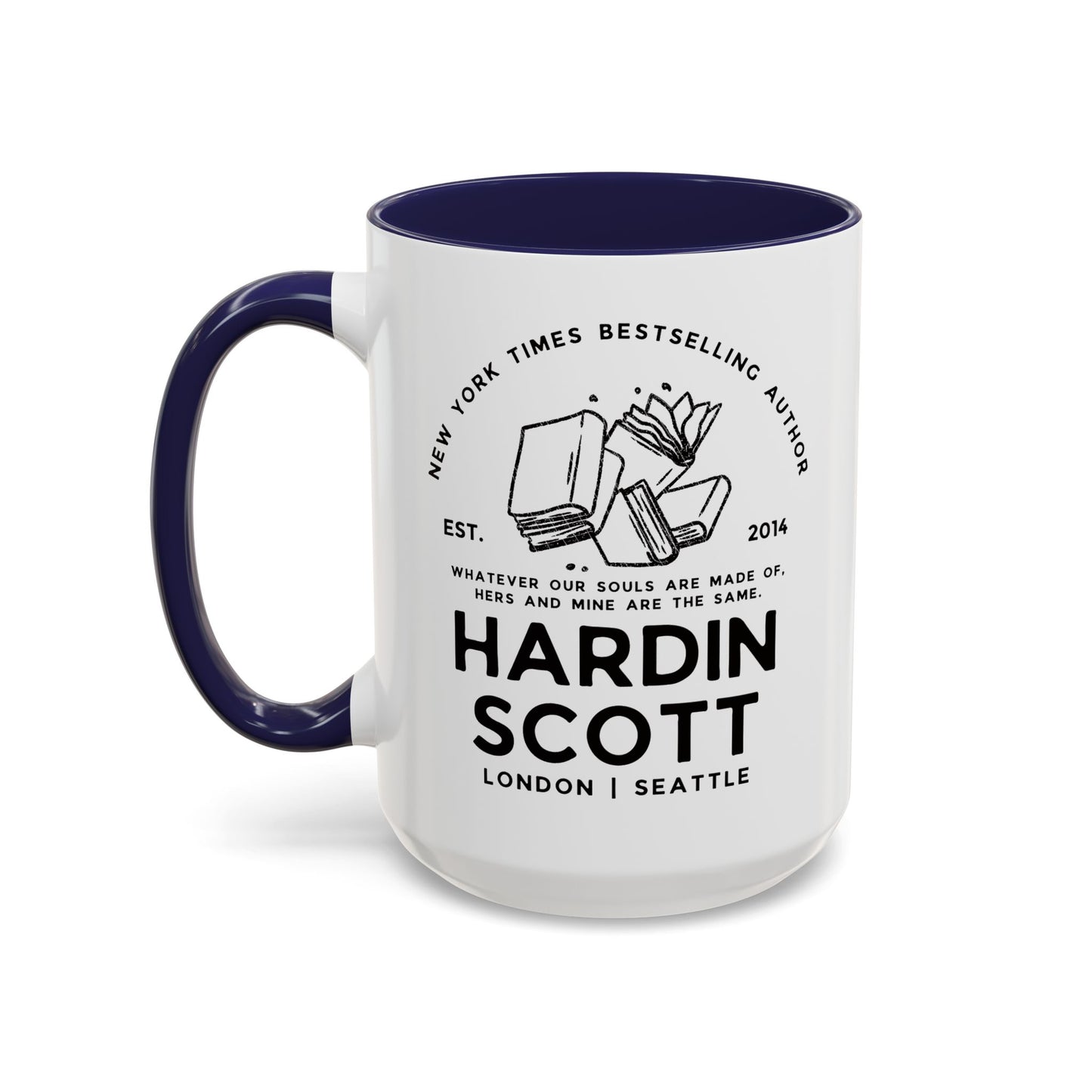 Hardin Scott After Series Book Coffee Mug Colored Handle