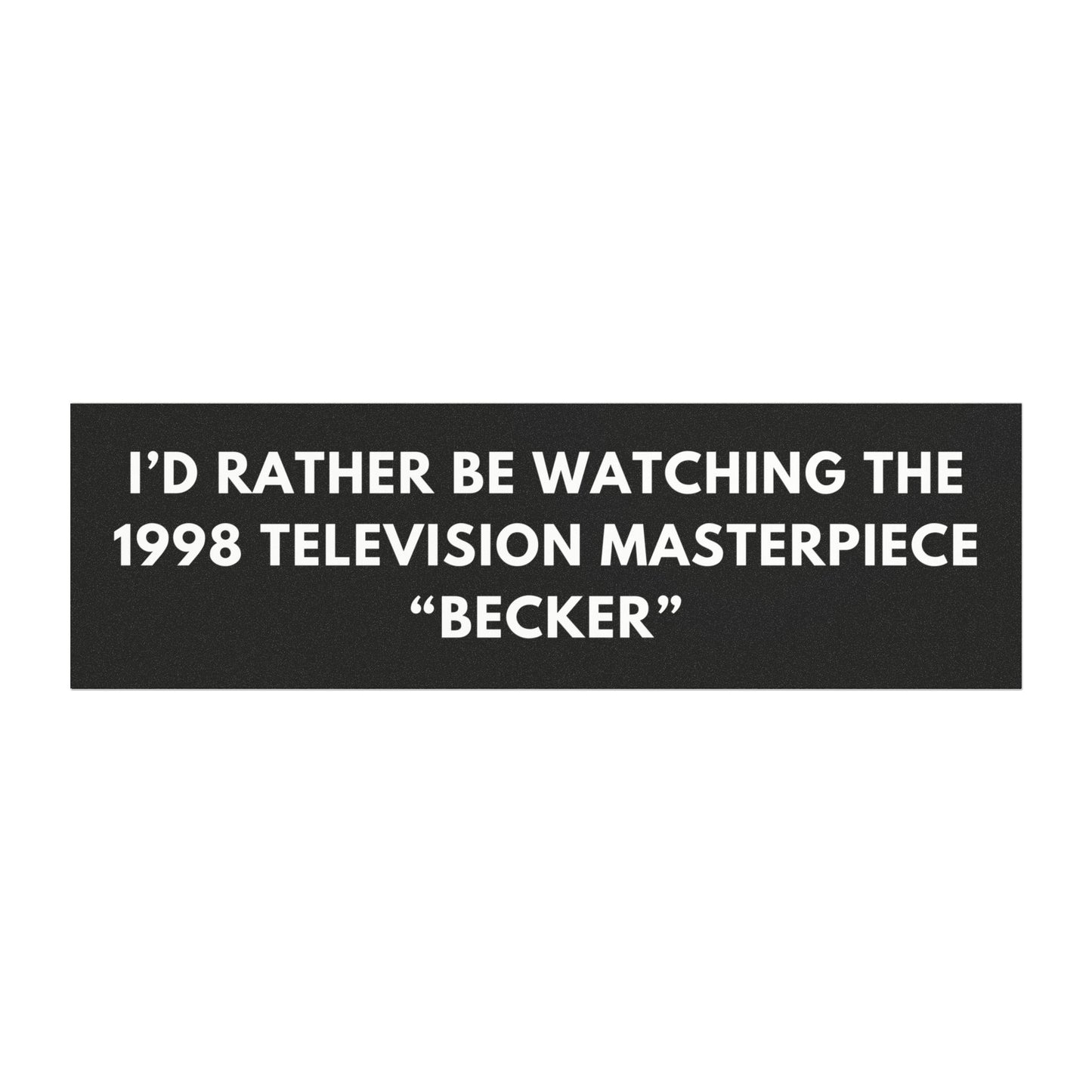 Becker TV Show Magnet - Dr Becker Magnet