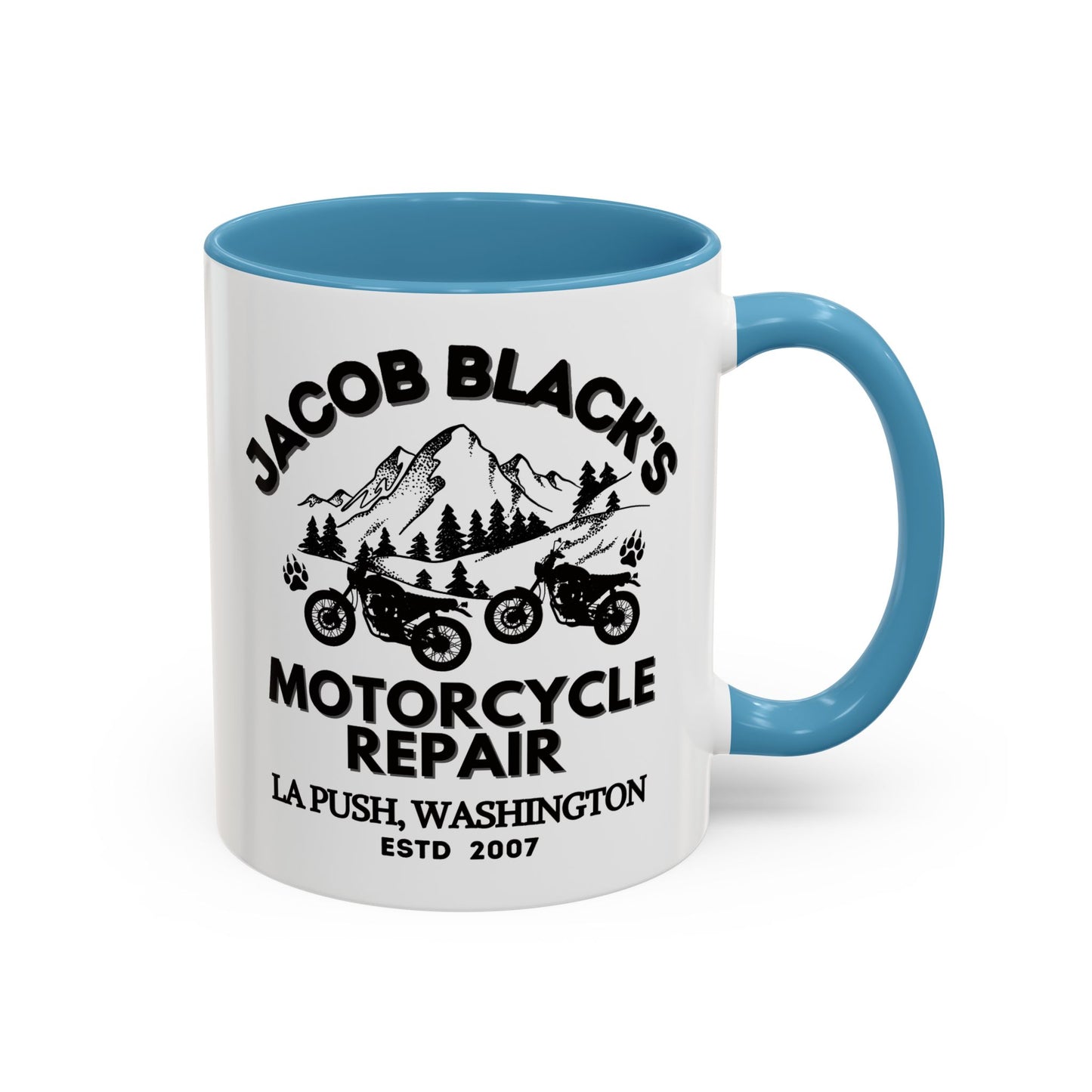 Jacob Black Motorcycle Repair Coffee Mug