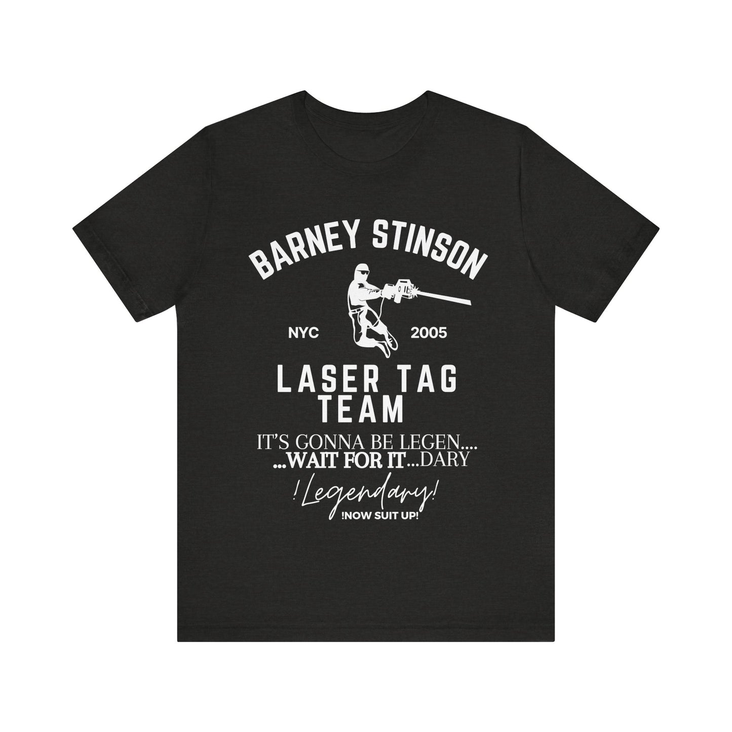 How I Met Your Mother TV Show - Barney Stinson Laser Tag Team Shirt