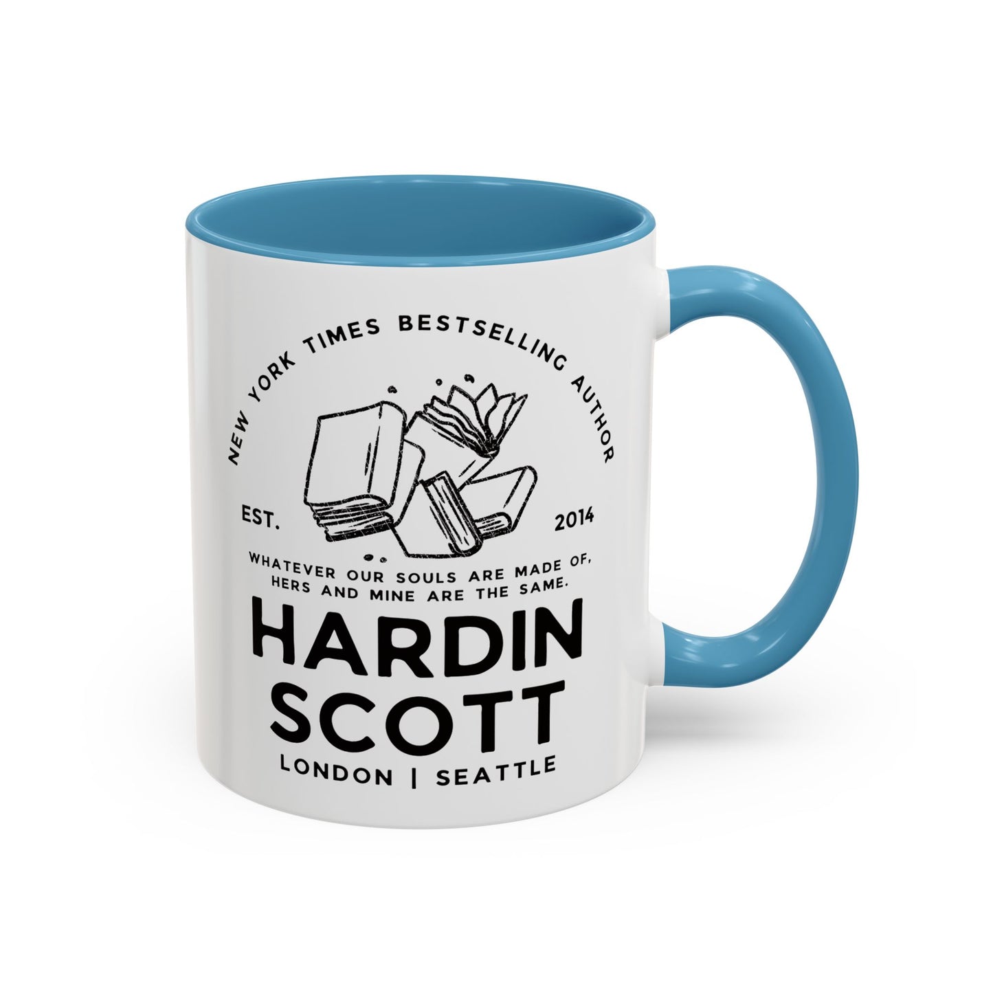 Hardin Scott After Series Book Coffee Mug Colored Handle