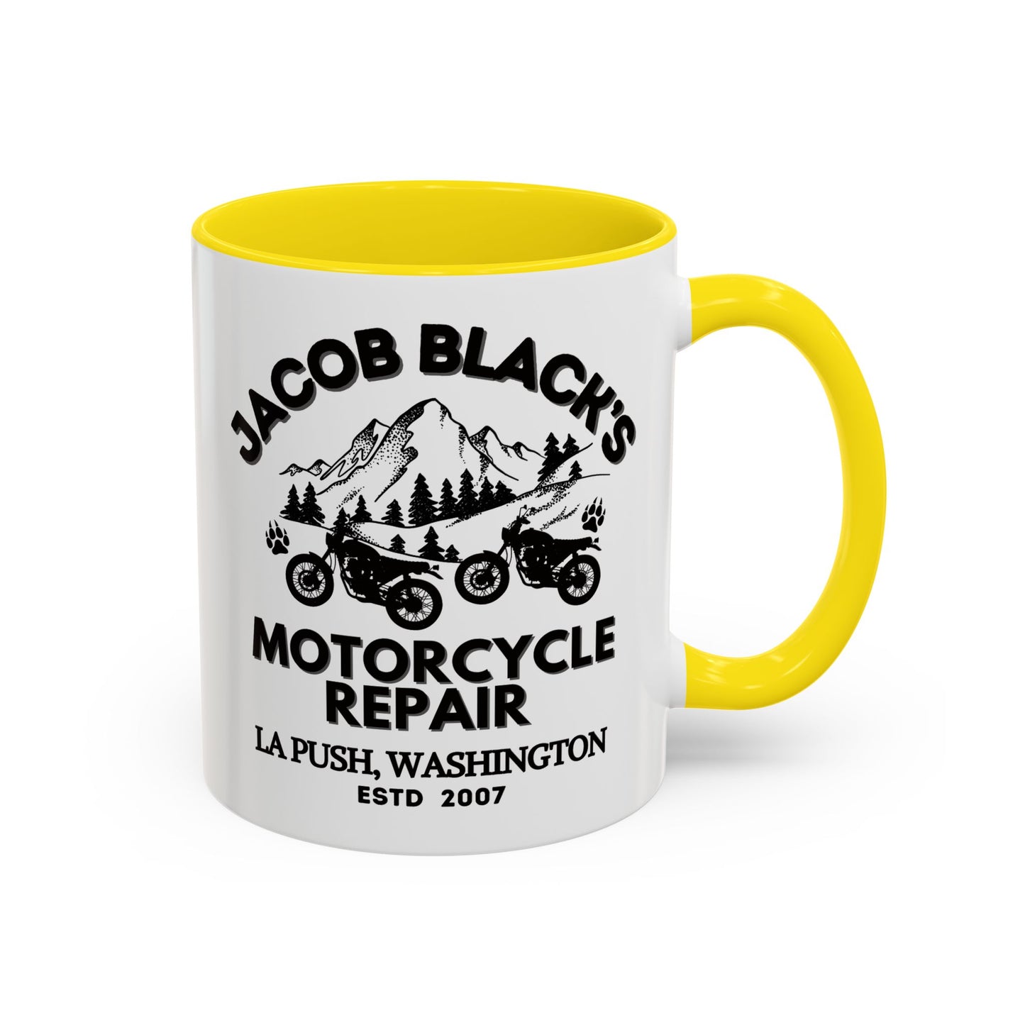 Jacob Black Motorcycle Repair Coffee Mug