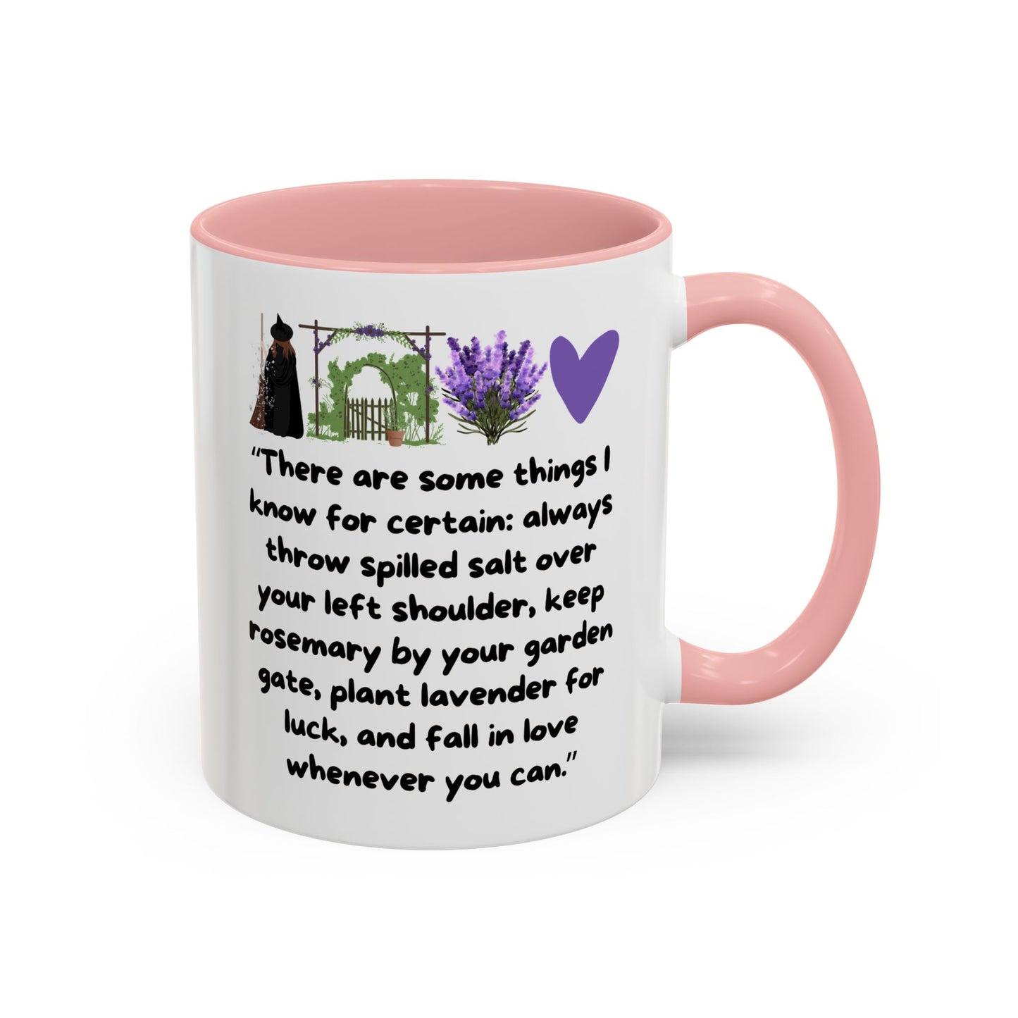 Owens Sisters Colored Handle Coffee Mug