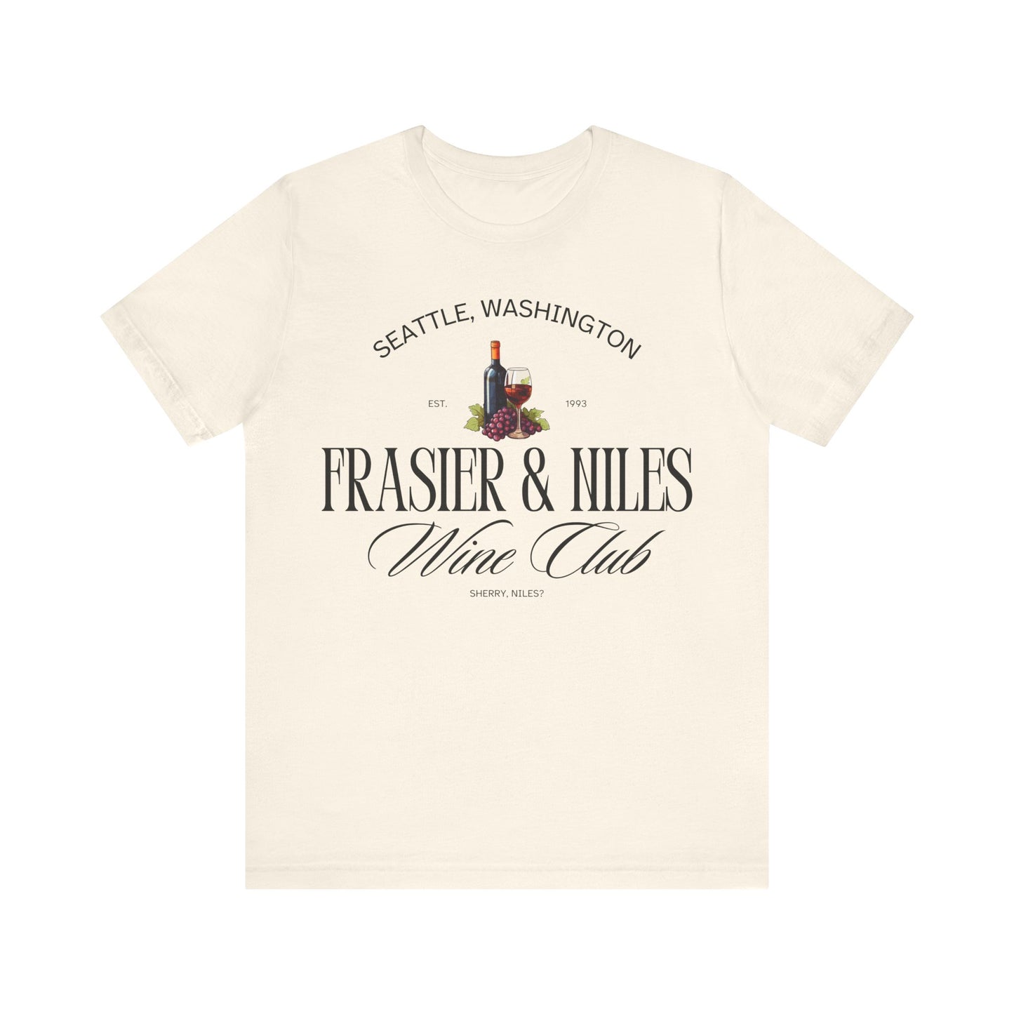 Frasier & Niles Wine Club Shirt