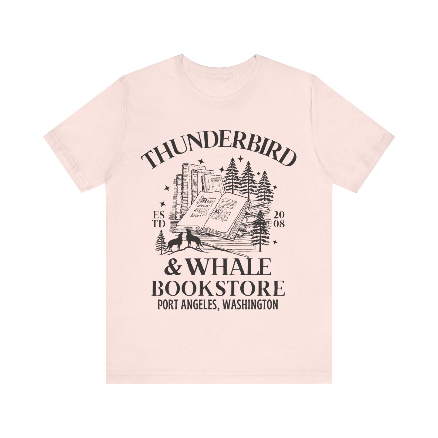 Thunderbird & Whale Bookstore Shirt