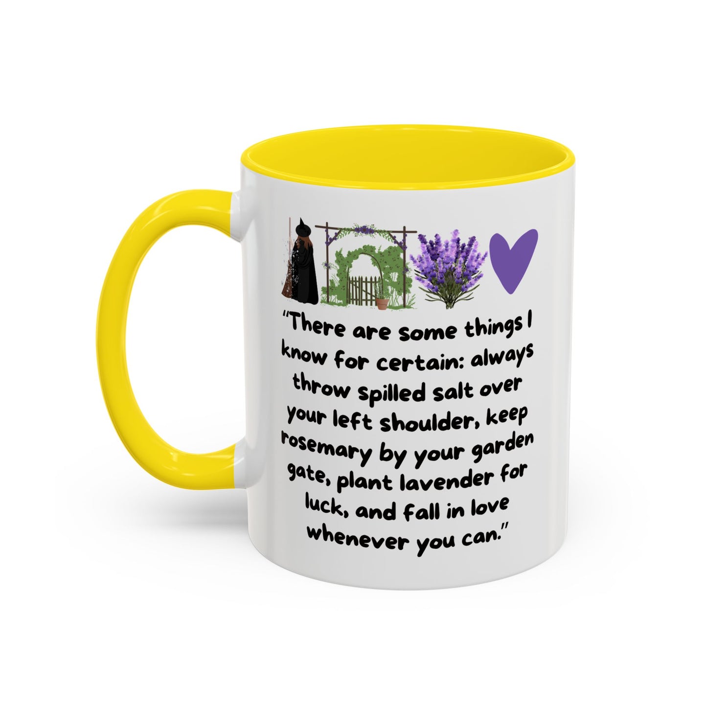 Owens Sisters Colored Handle Coffee Mug