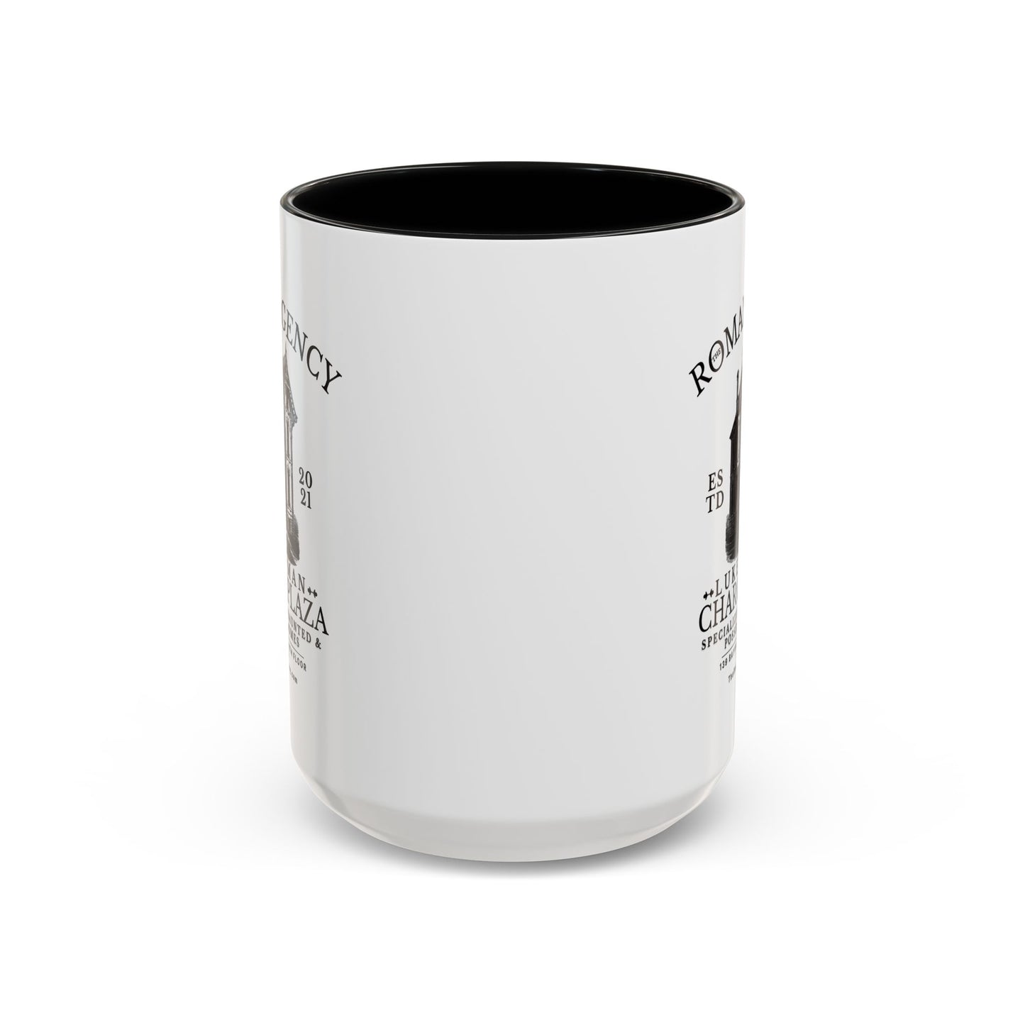 Roman Agency Coffee Mug Colored Handle