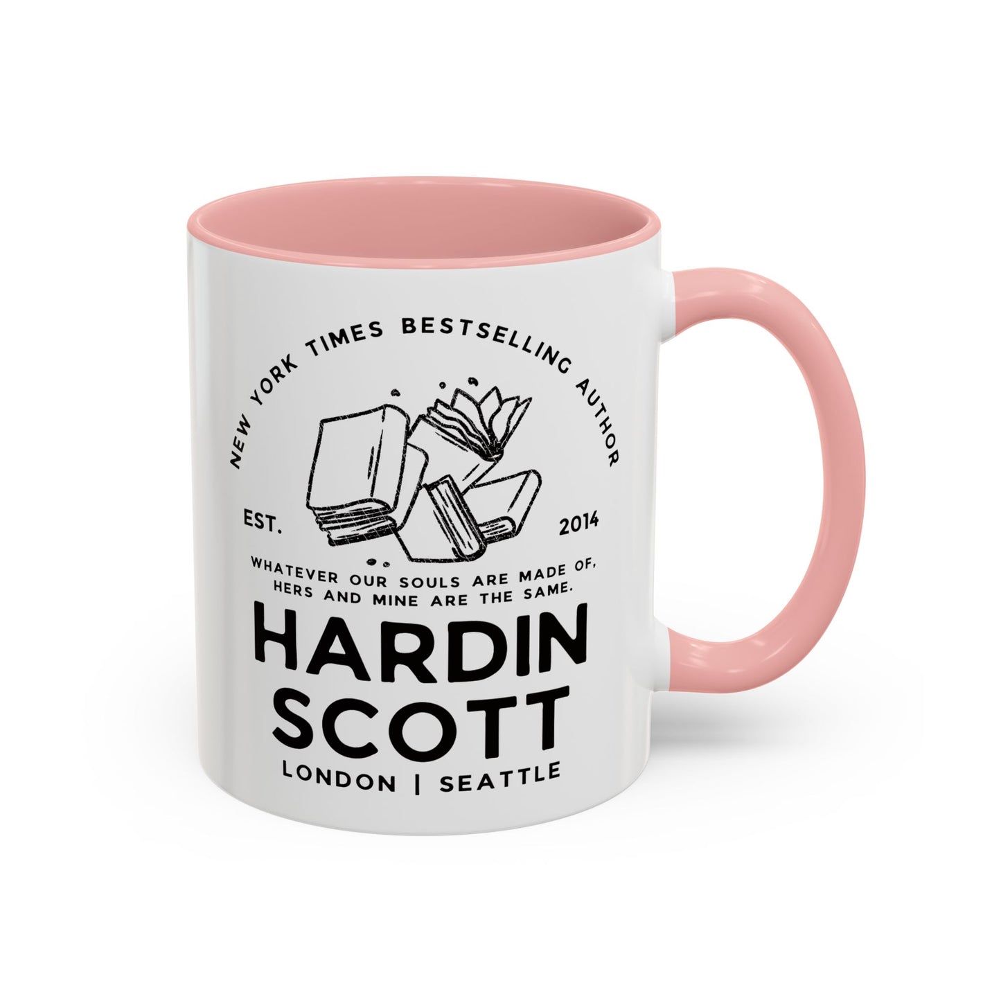 Hardin Scott After Series Book Coffee Mug Colored Handle