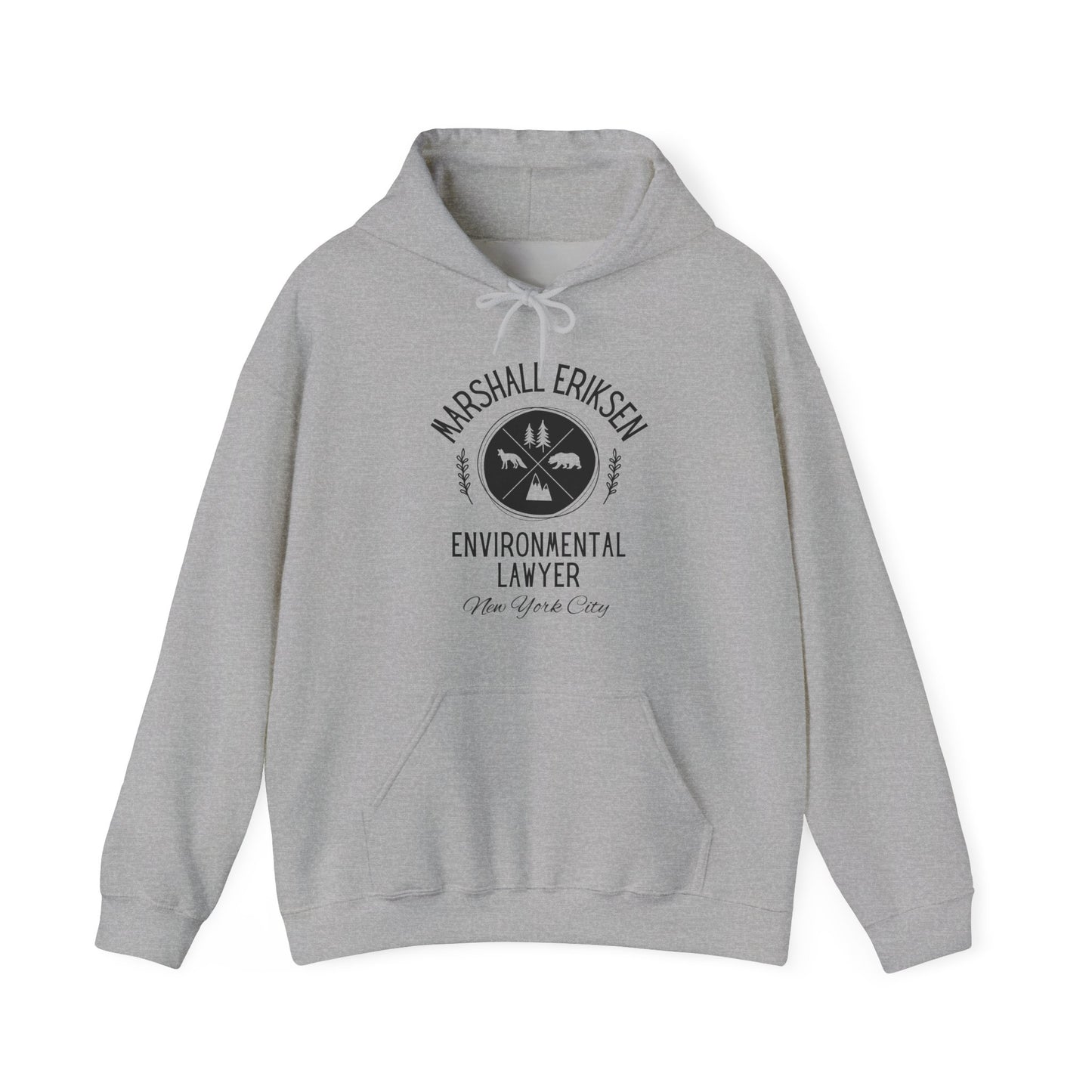 How I Met Your Mother TV Show - Marshall Eriksen the Environmental Lawyer Hoodie