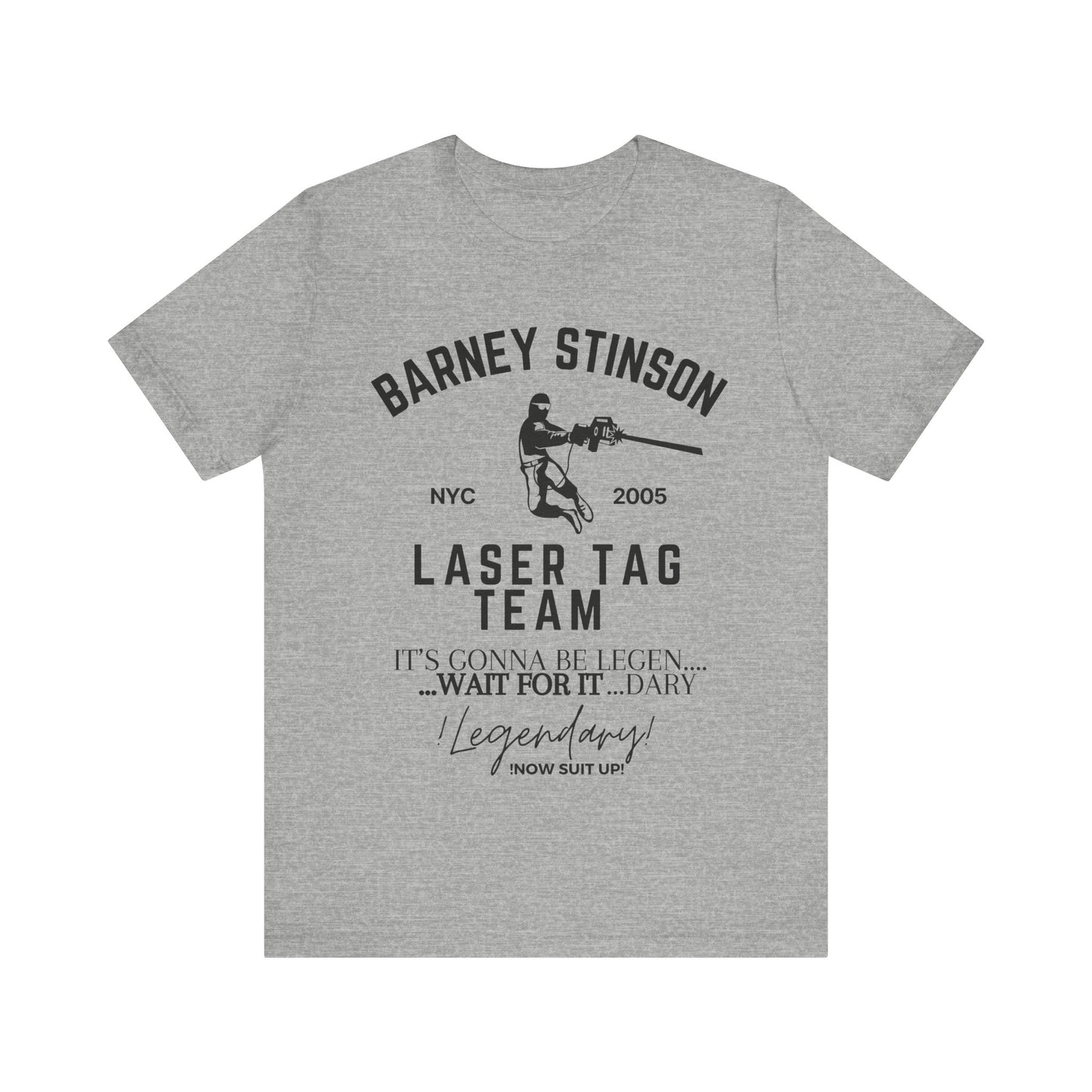How I Met Your Mother TV Show - Barney Stinson Laser Tag Team Shirt