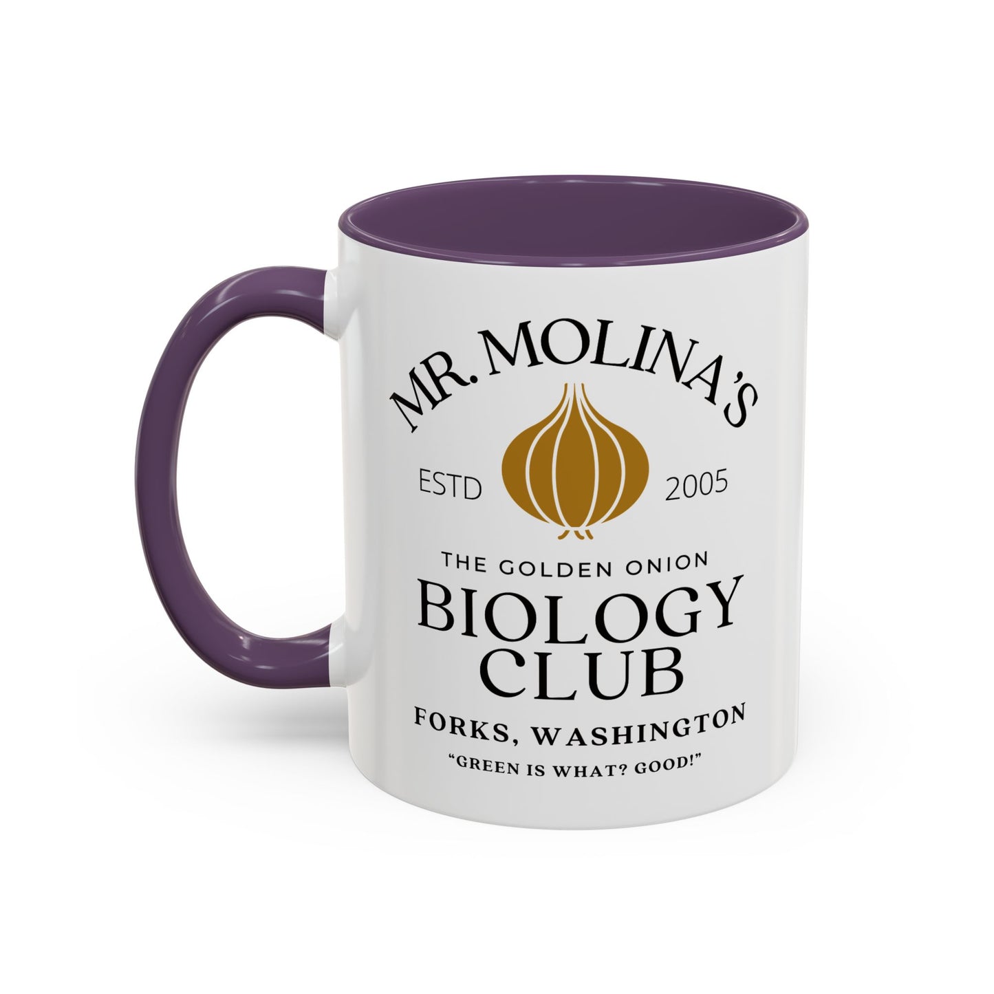 Mr Molina Biology Club Coffee Mug 11oz Colored Handle