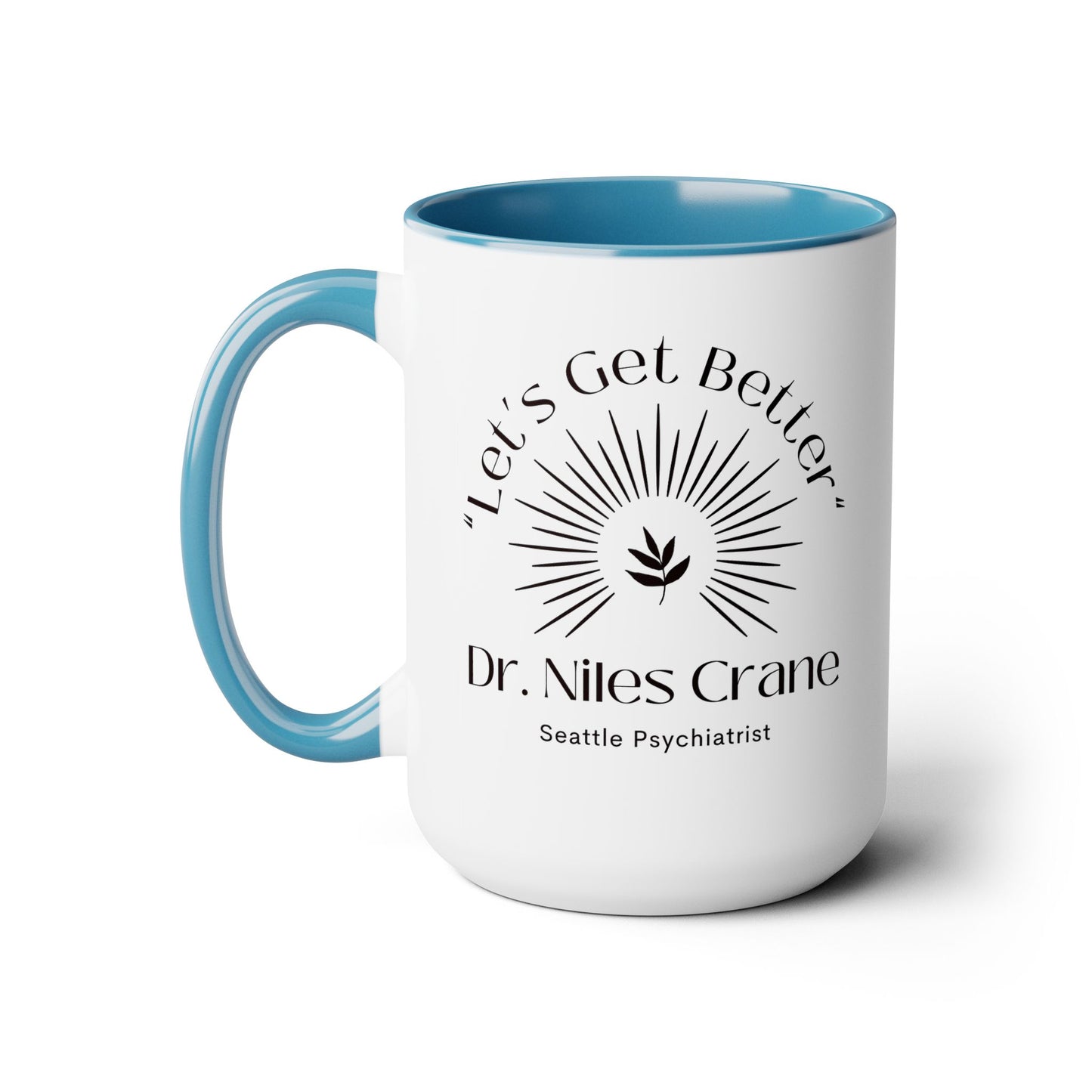 Seattle Psychiatrist Coffee Mug 15oz Colored Handle