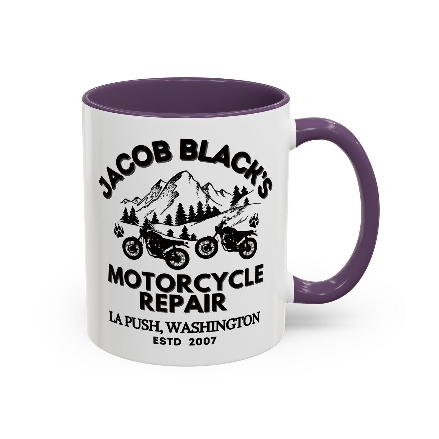 Jacob Black Motorcycle Repair Coffee Mug