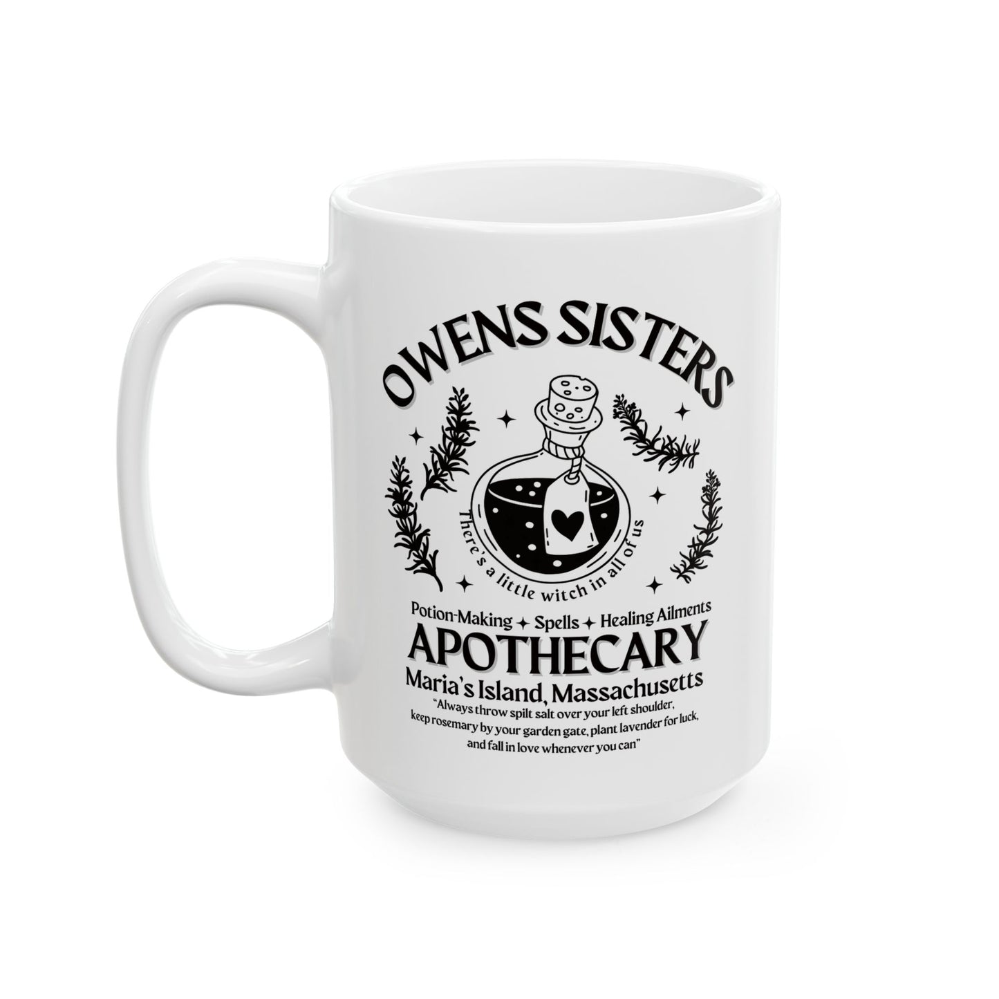 Owens Sisters Witch 15oz Coffee Mug