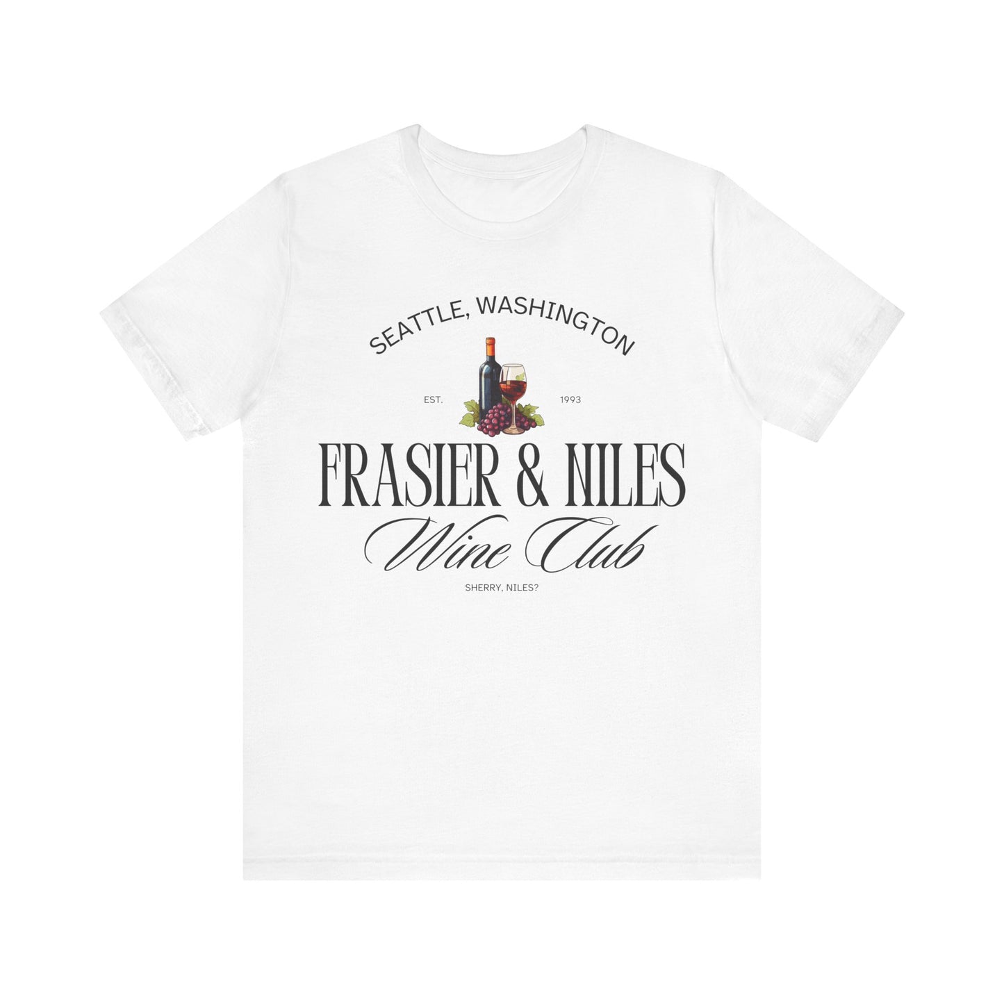 Frasier & Niles Wine Club Shirt
