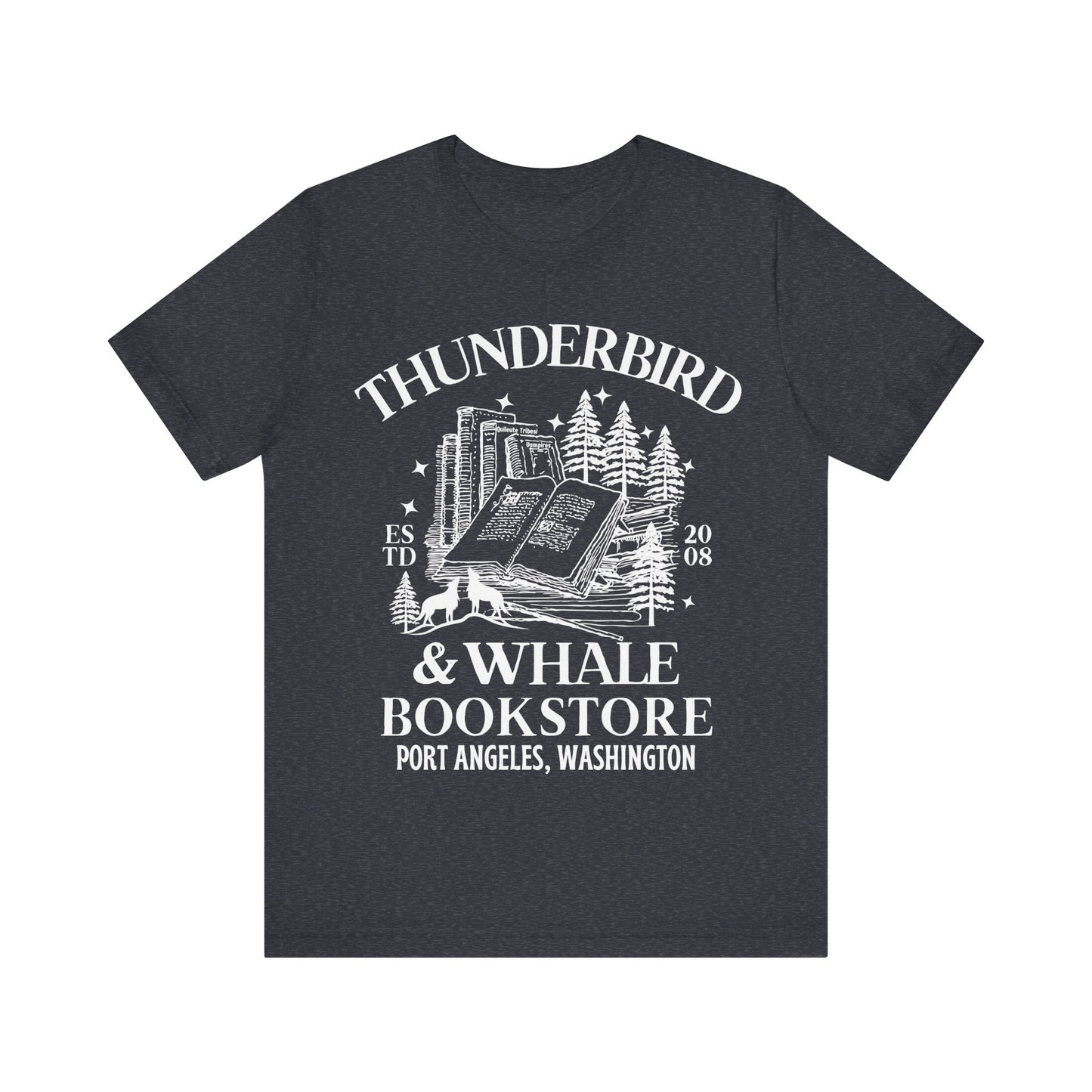 Thunderbird & Whale Bookstore Shirt