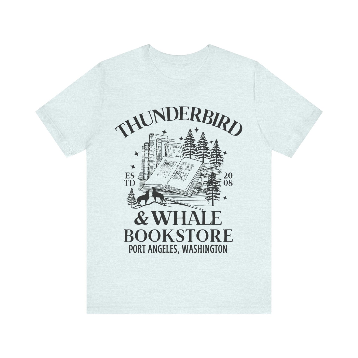 Thunderbird & Whale Bookstore Shirt