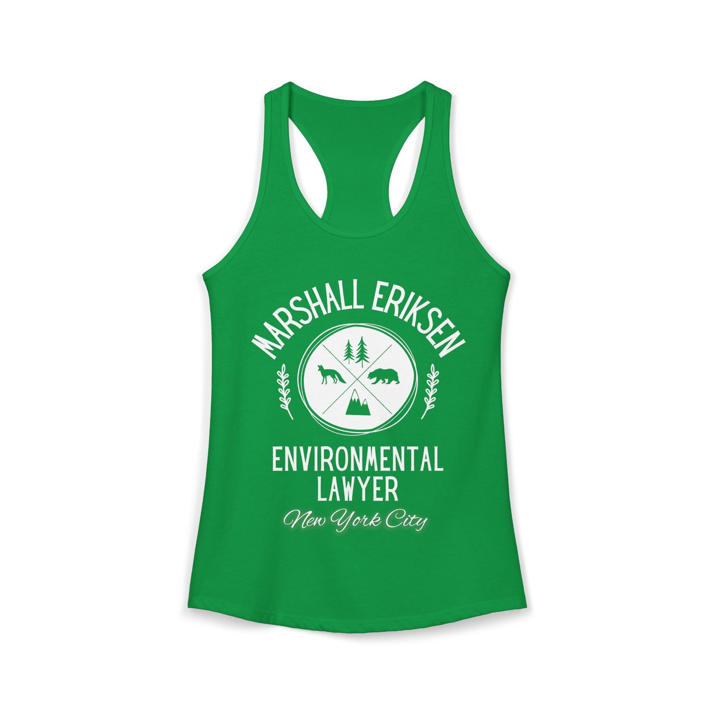 How I Met Your Mother TV Show - Marshall Eriksen the Environmental Lawyer Tank Top