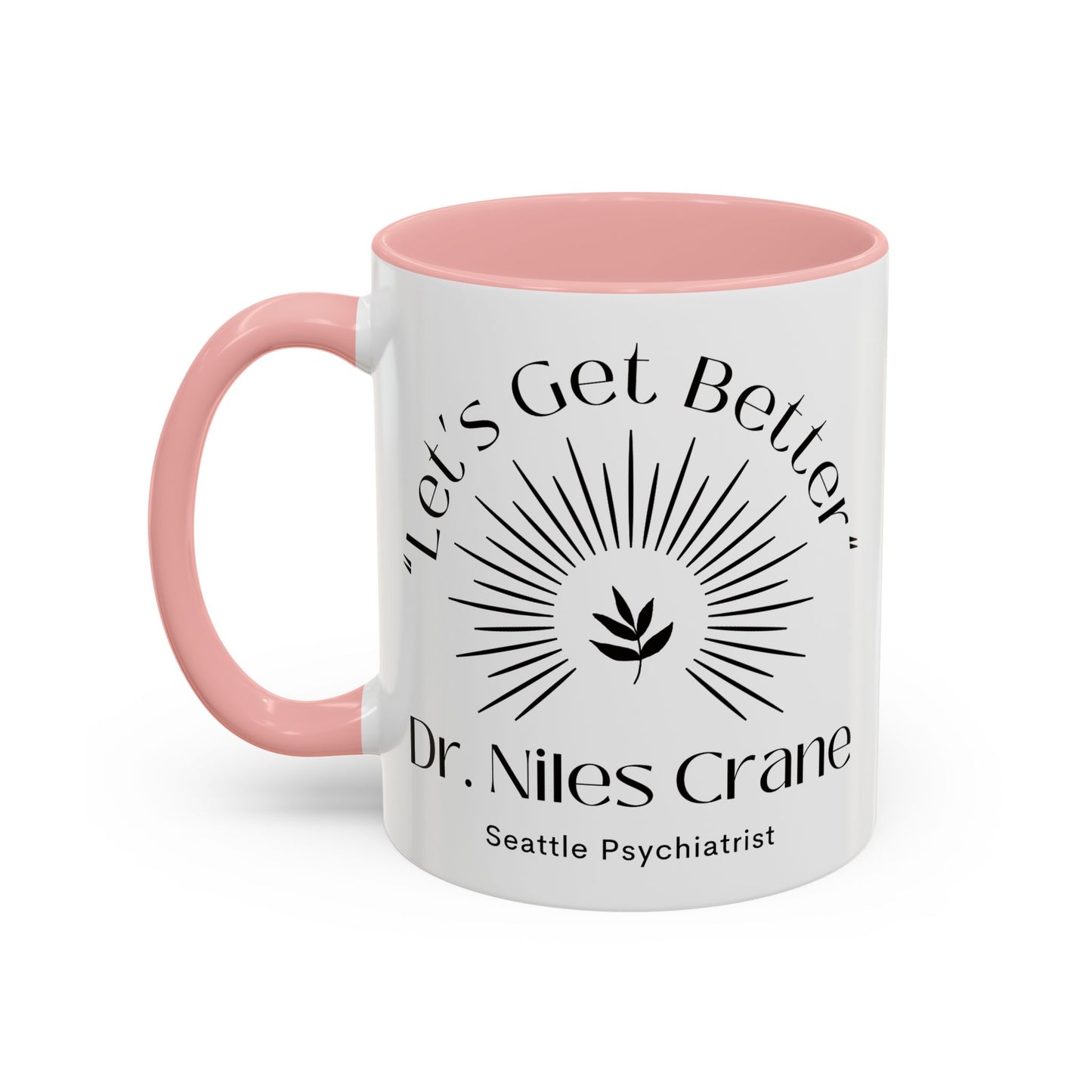 Dr Crane Coffee Mug Colored Handle
