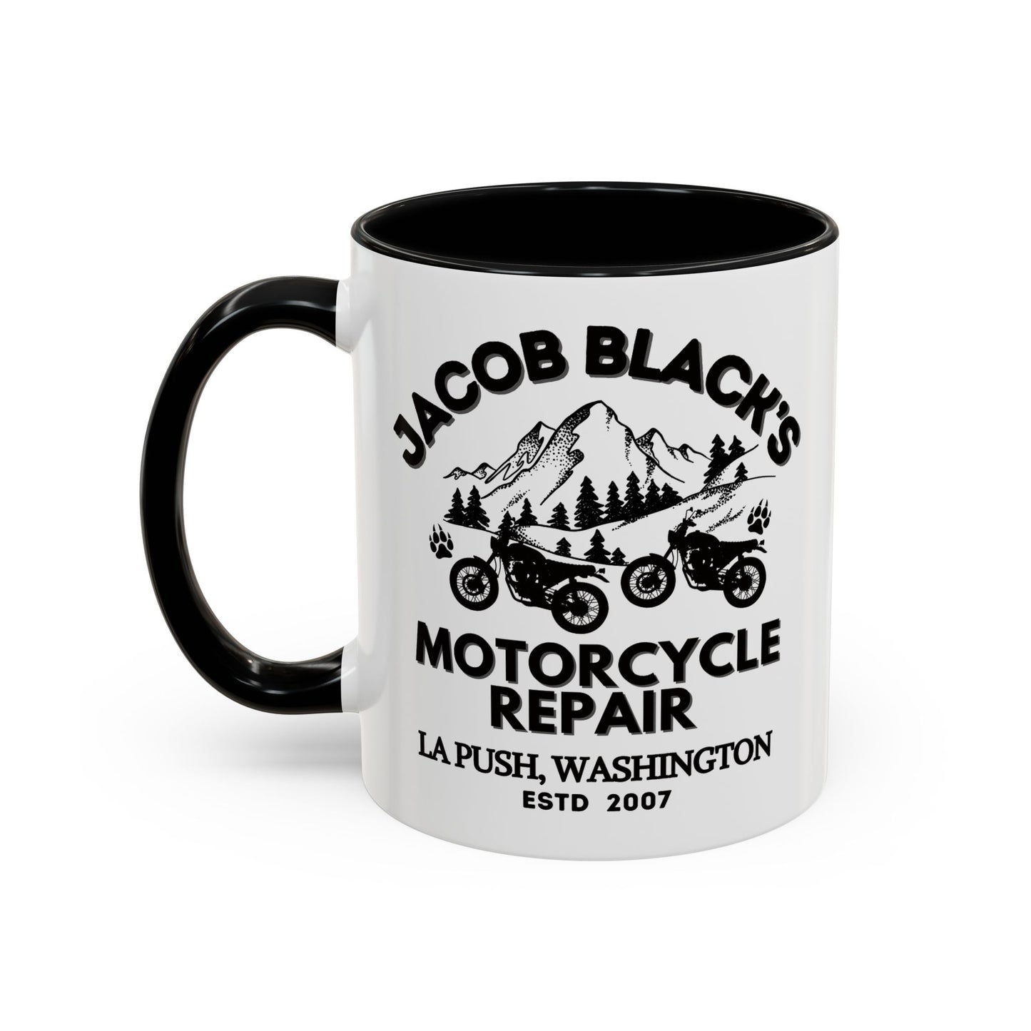 Jacob Black Motorcycle Repair Coffee Mug