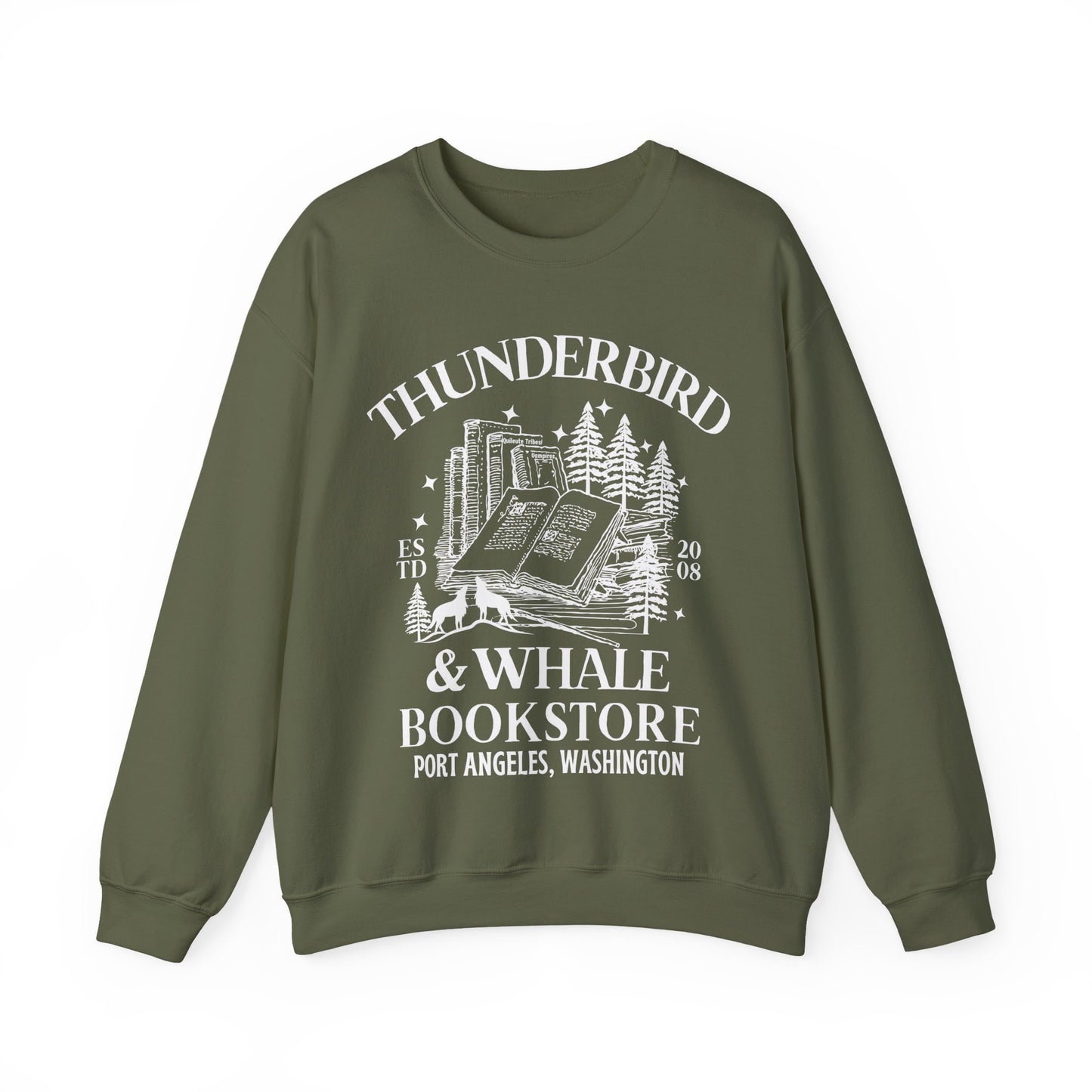 Thunderbird & Whale Bookstore Sweatshirt