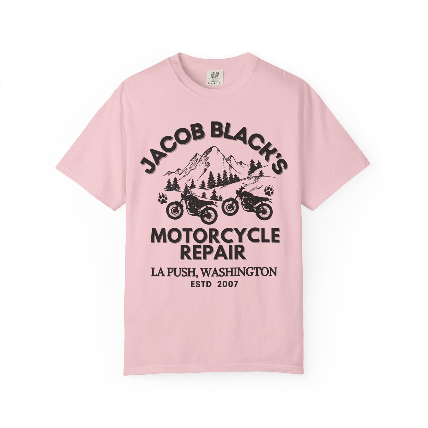 Comfort Colors® Jacob Black Motorcycle Repair Shirt