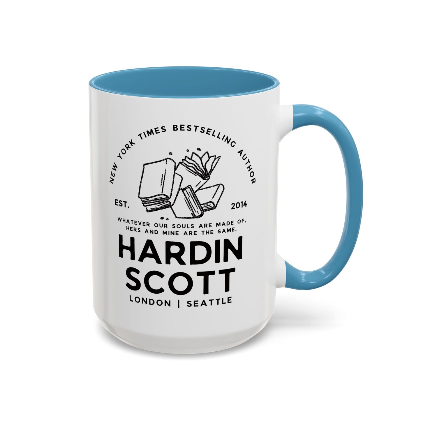 Hardin Scott After Series Book Coffee Mug Colored Handle