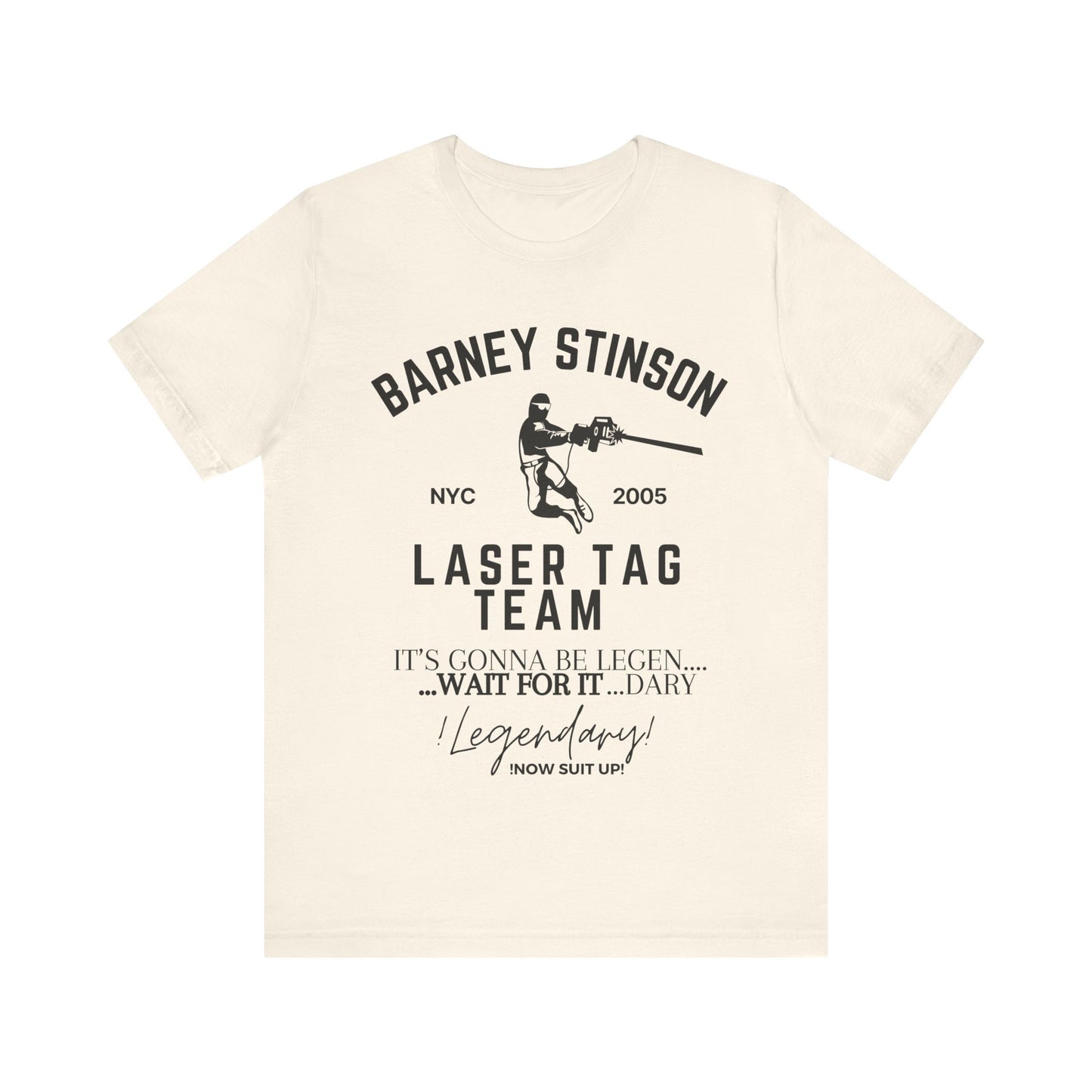 How I Met Your Mother TV Show - Barney Stinson Laser Tag Team Shirt