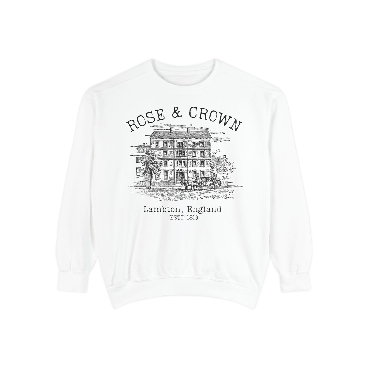 Comfort Colors® Rose and Crown Sweatshirt