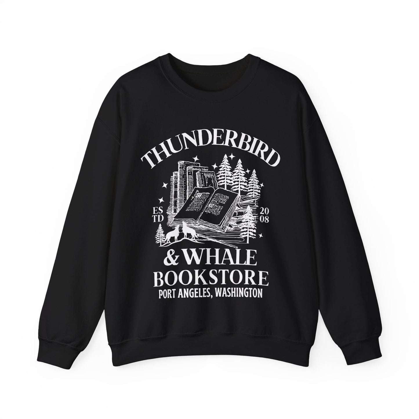 Thunderbird & Whale Bookstore Sweatshirt