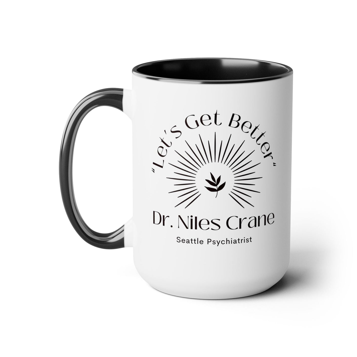Seattle Psychiatrist Coffee Mug 15oz Colored Handle