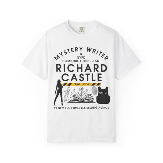 Castle TV Show - Richard Castle the Mystery Writer & Homicide Consultant - Comfort Colors® Shirt