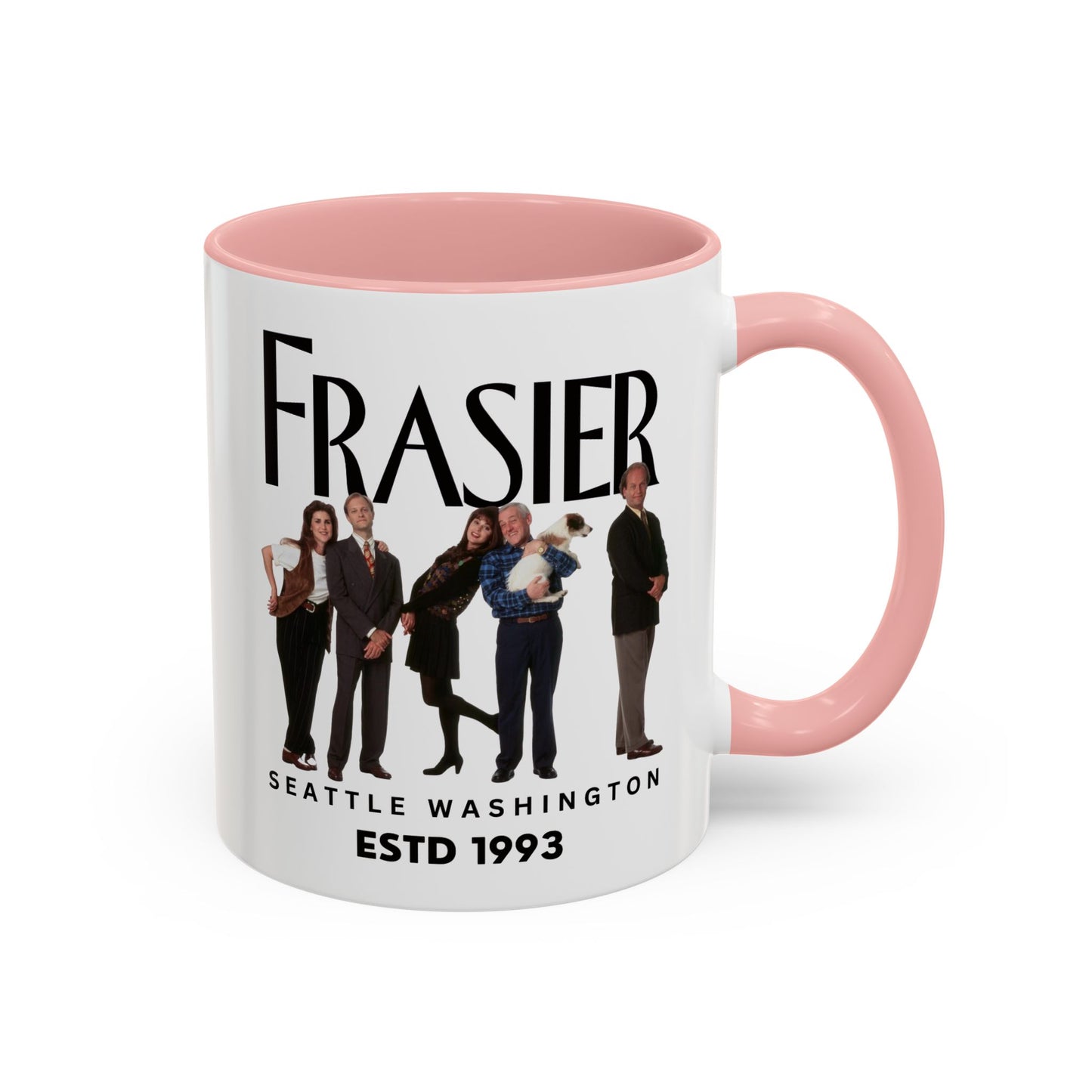 Radio Psychiatrist Coffee Mug Colored Handle 11oz