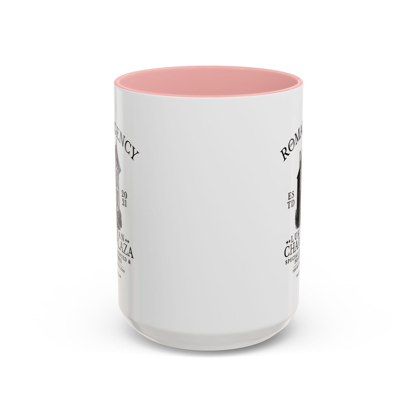 Roman Agency Coffee Mug Colored Handle