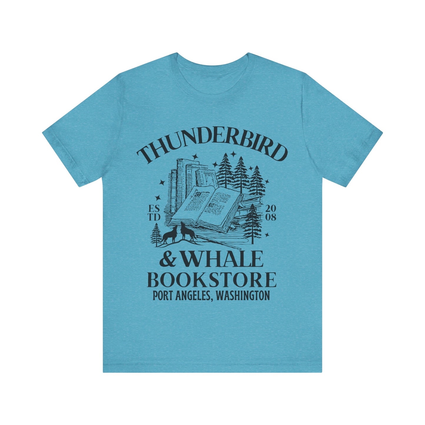 Thunderbird & Whale Bookstore Shirt