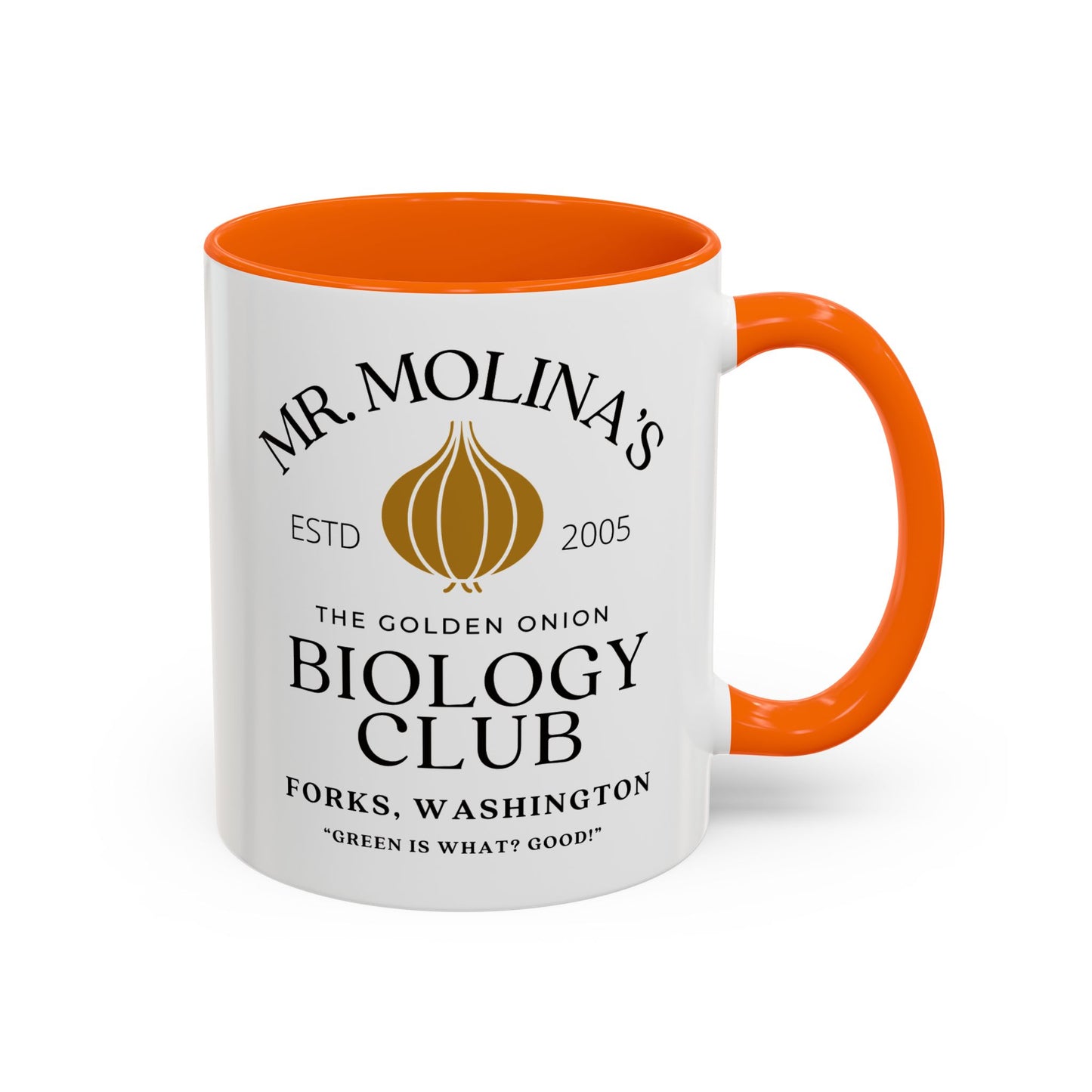 Mr Molina Biology Club Coffee Mug 11oz Colored Handle