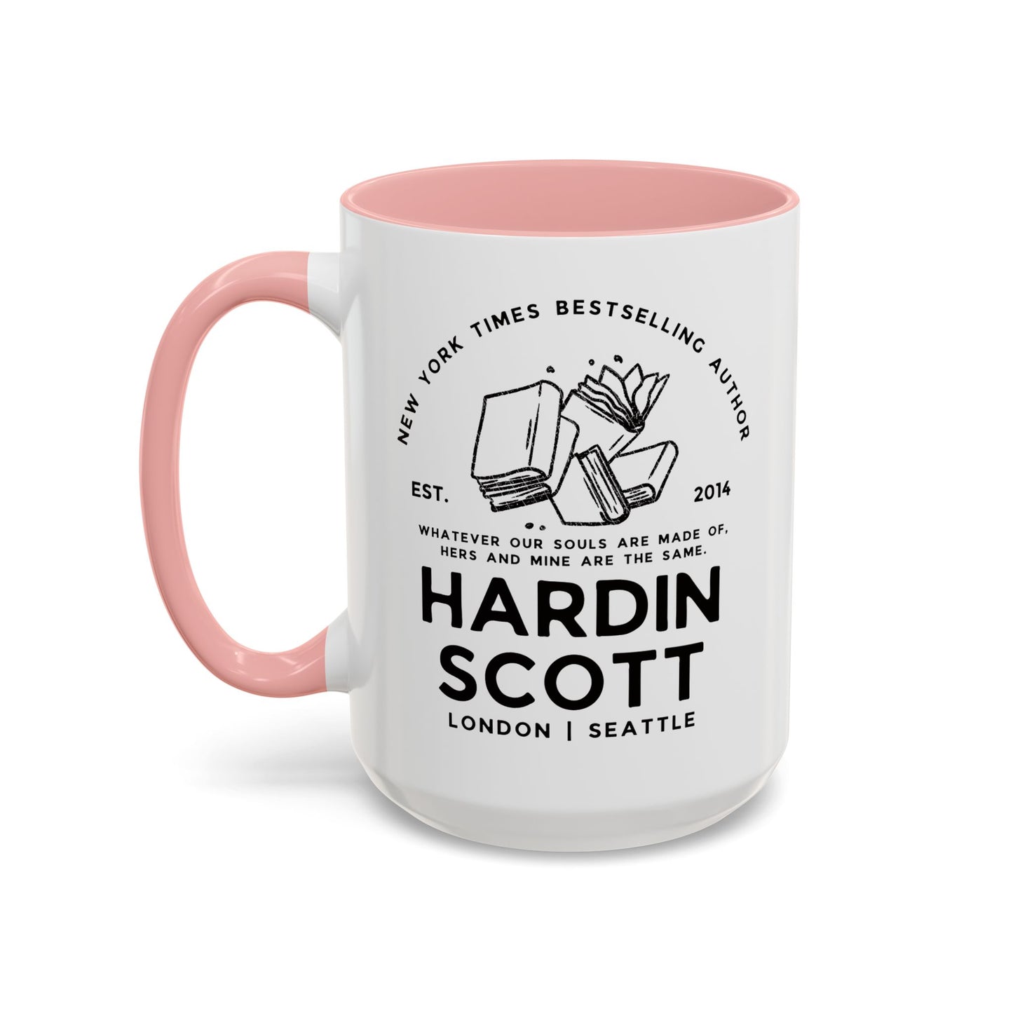 Hardin Scott After Series Book Coffee Mug Colored Handle
