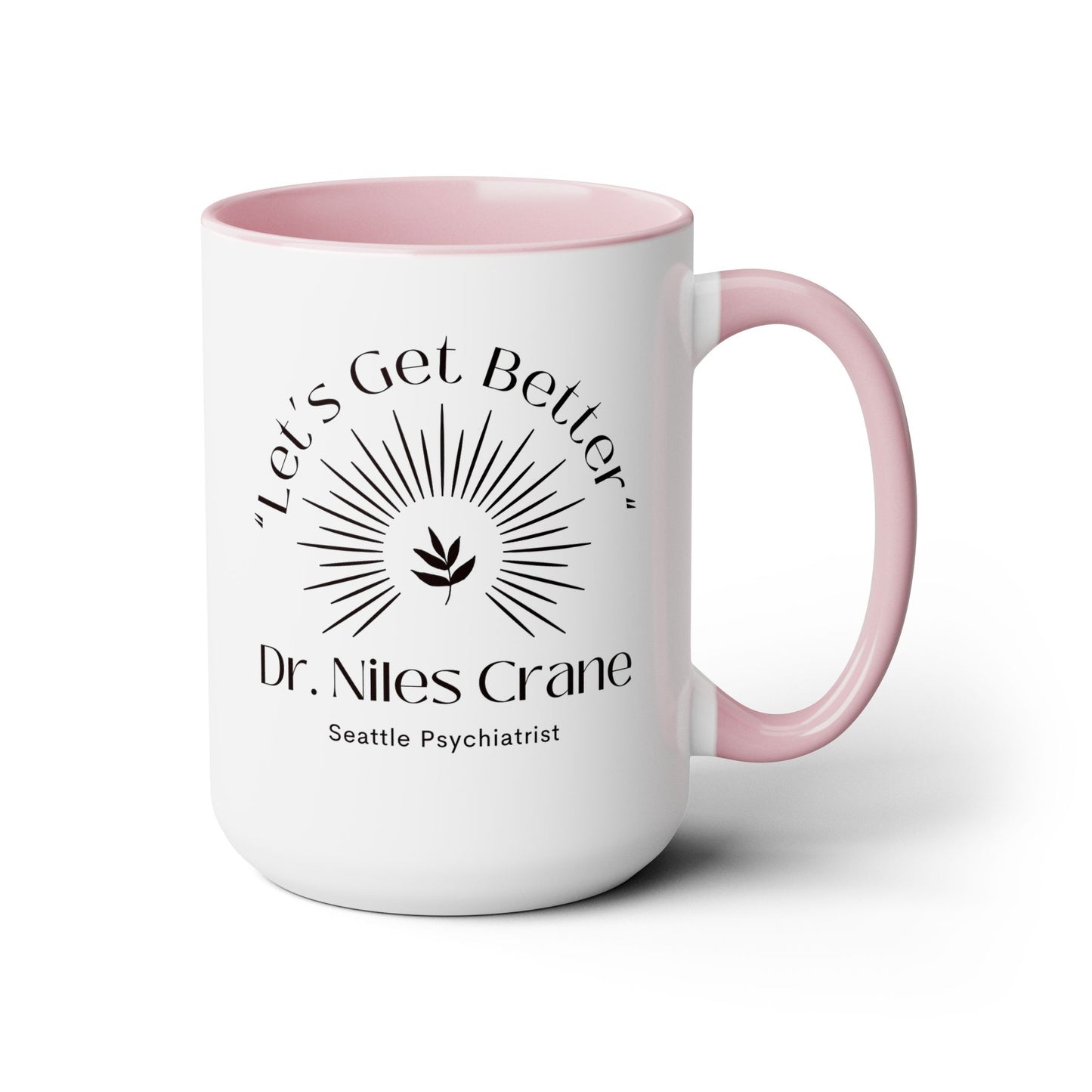 Seattle Psychiatrist Coffee Mug 15oz Colored Handle