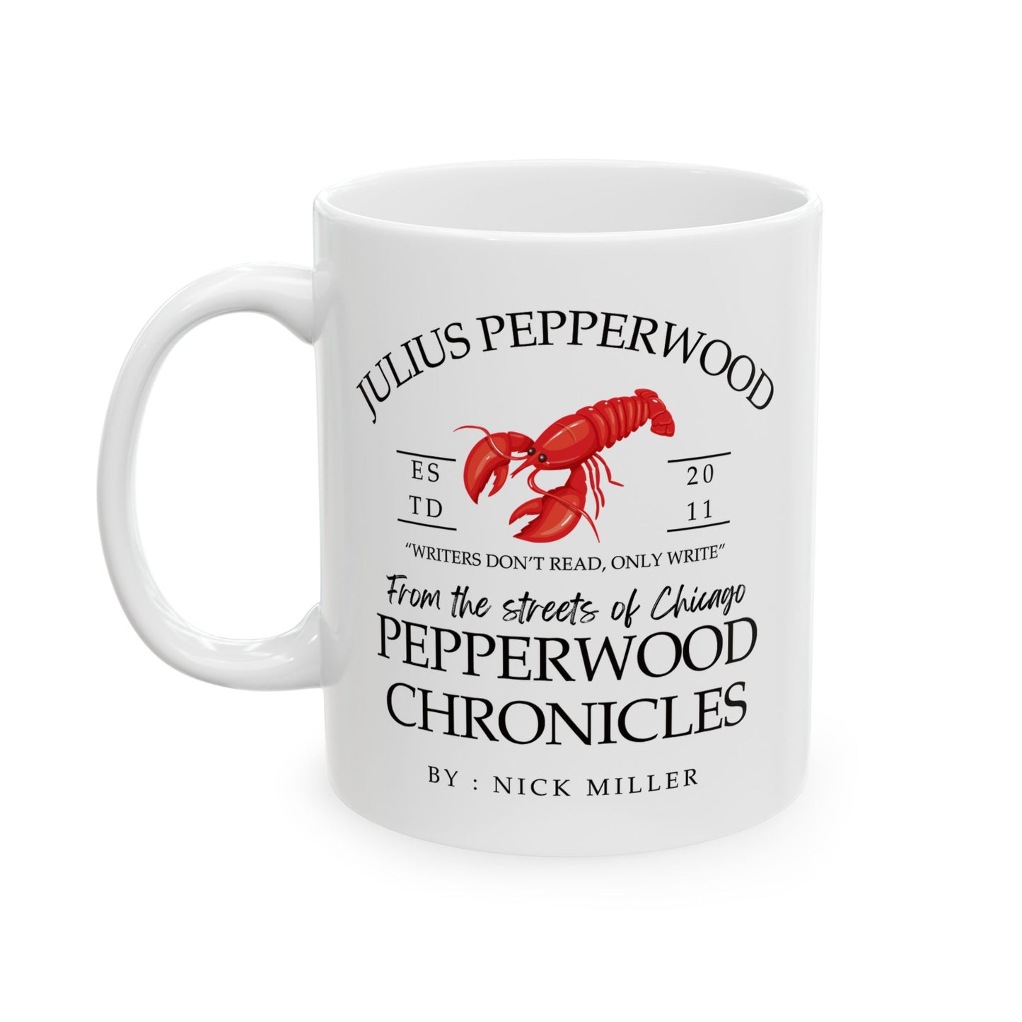New Girl TV Show - Nick Miller presents Julius Pepperwood Coffee Mug