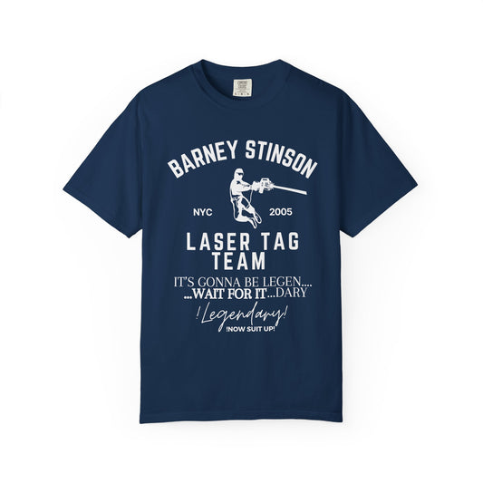 How I Met Your Mother TV Show - Barney Stinson Laser Tag Team - Comfort Colors® Shirt