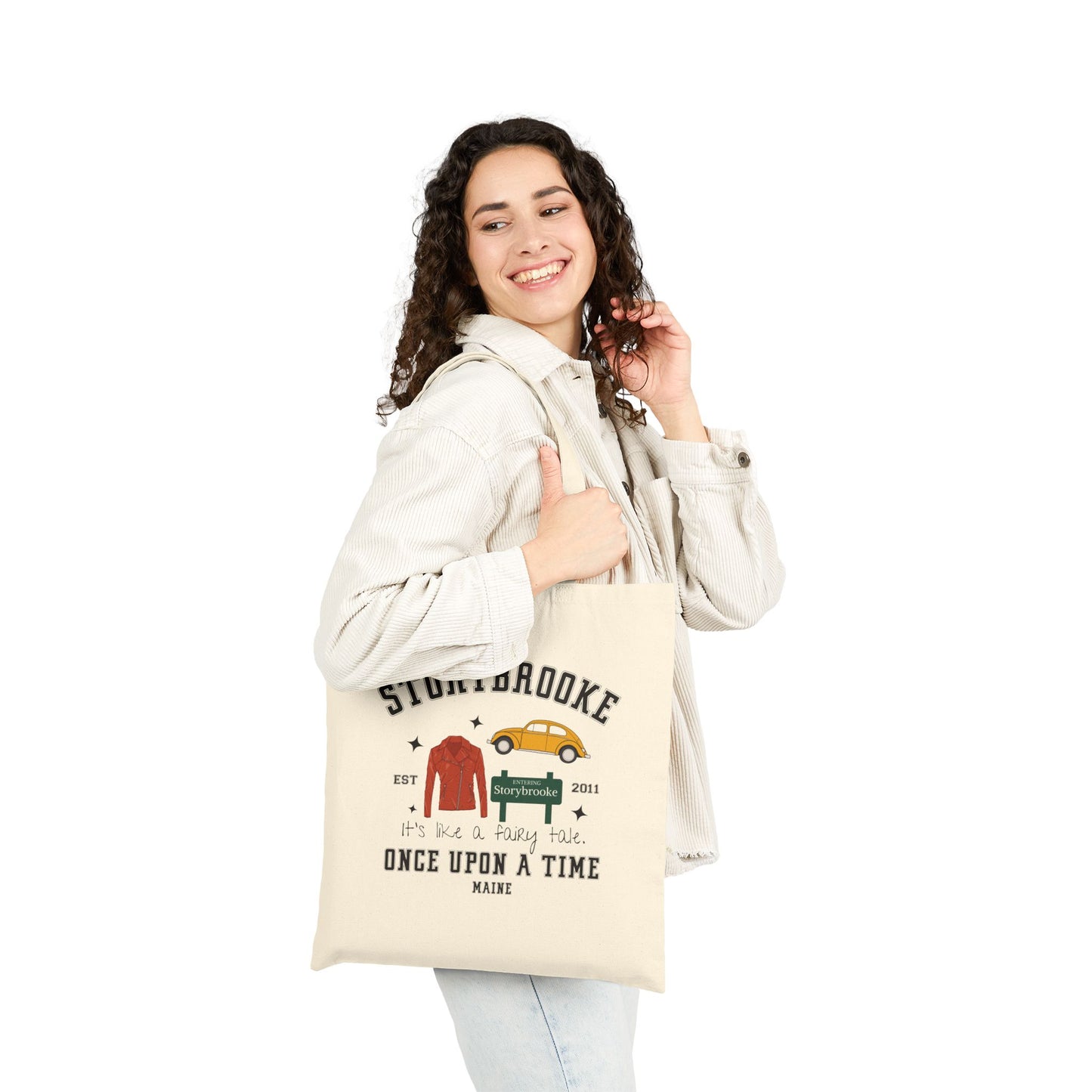 Once Upon a Time TV Show Tote Bag