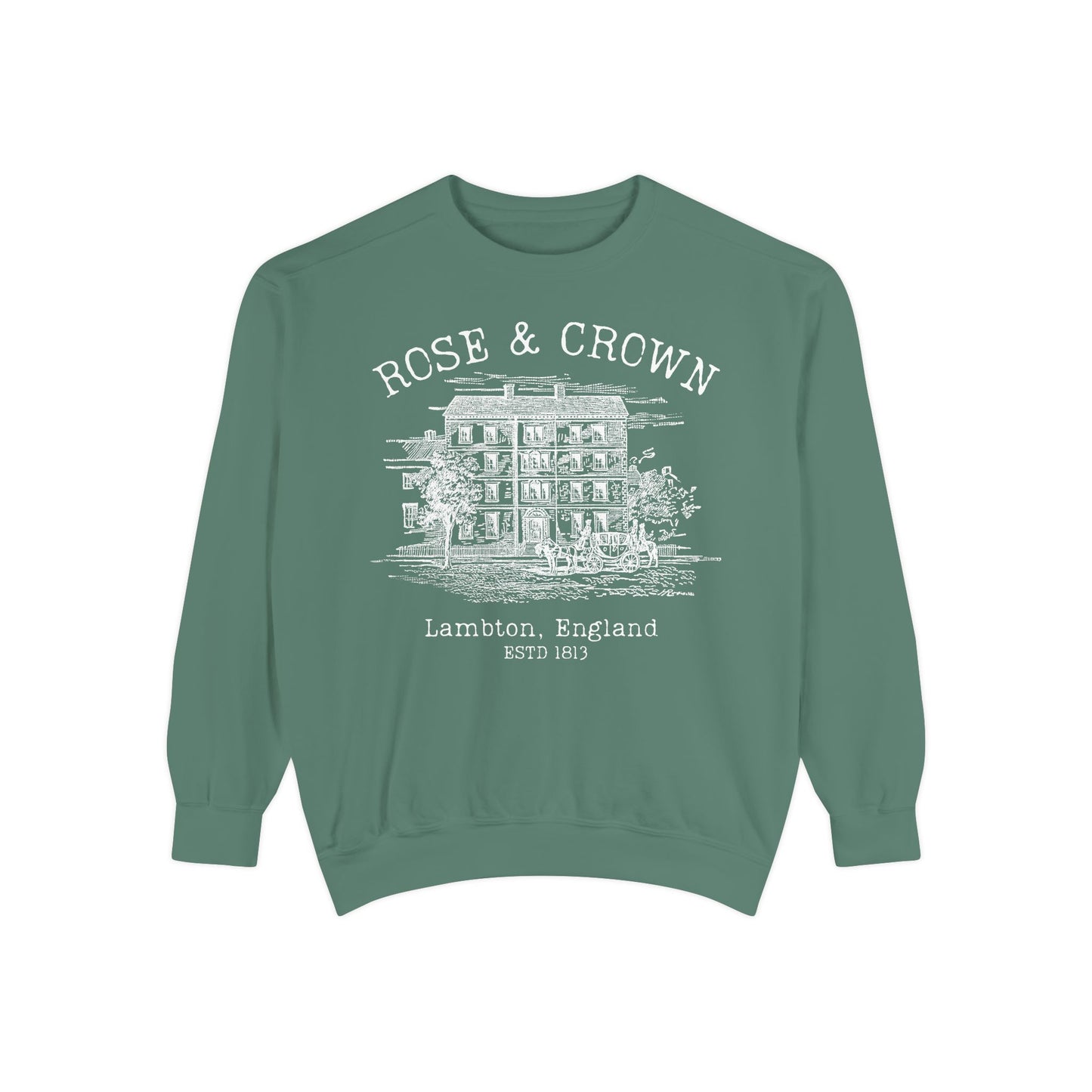 Comfort Colors® Rose and Crown Sweatshirt