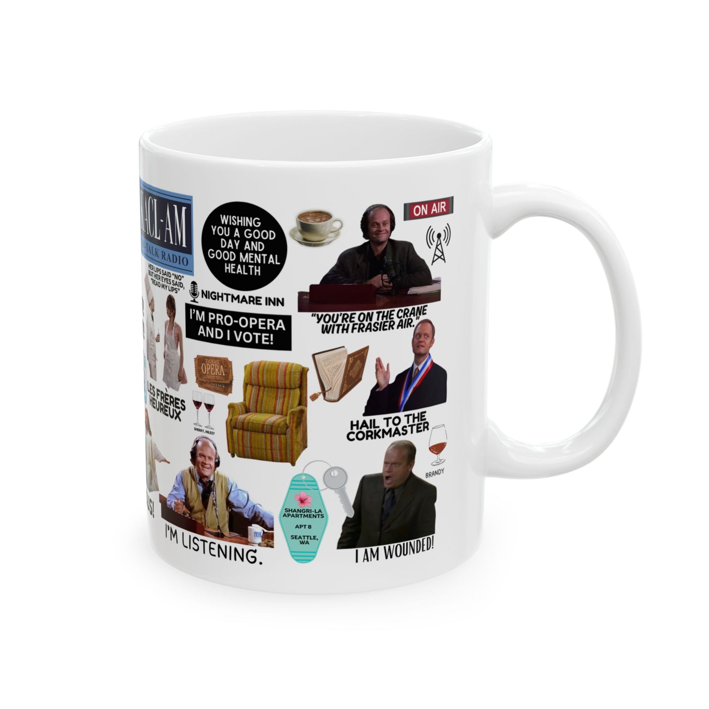 Radio Psychiatrist Coffee Mug