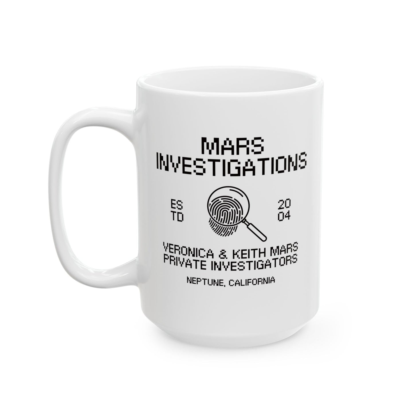Veronica Mars TV Show - Mars Investigations Coffee Mug