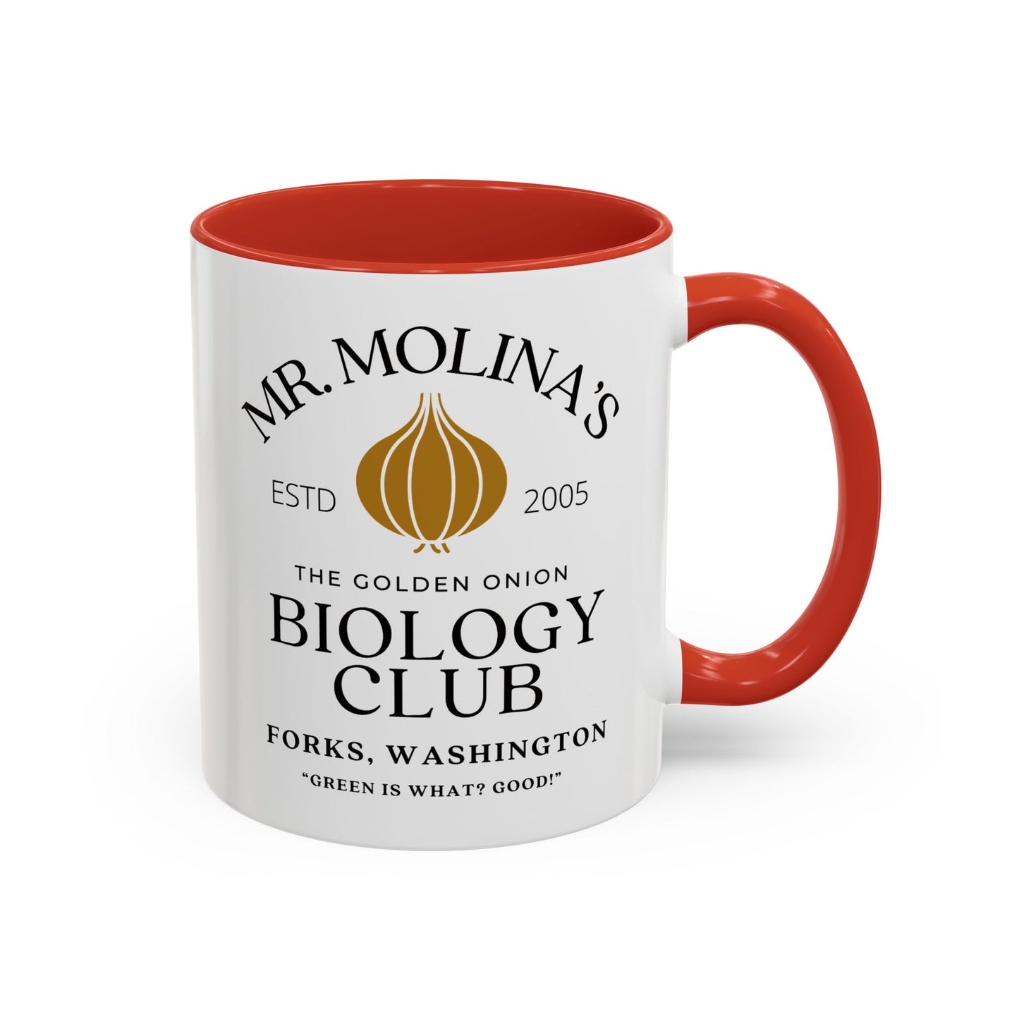Mr Molina Biology Club Coffee Mug 11oz Colored Handle