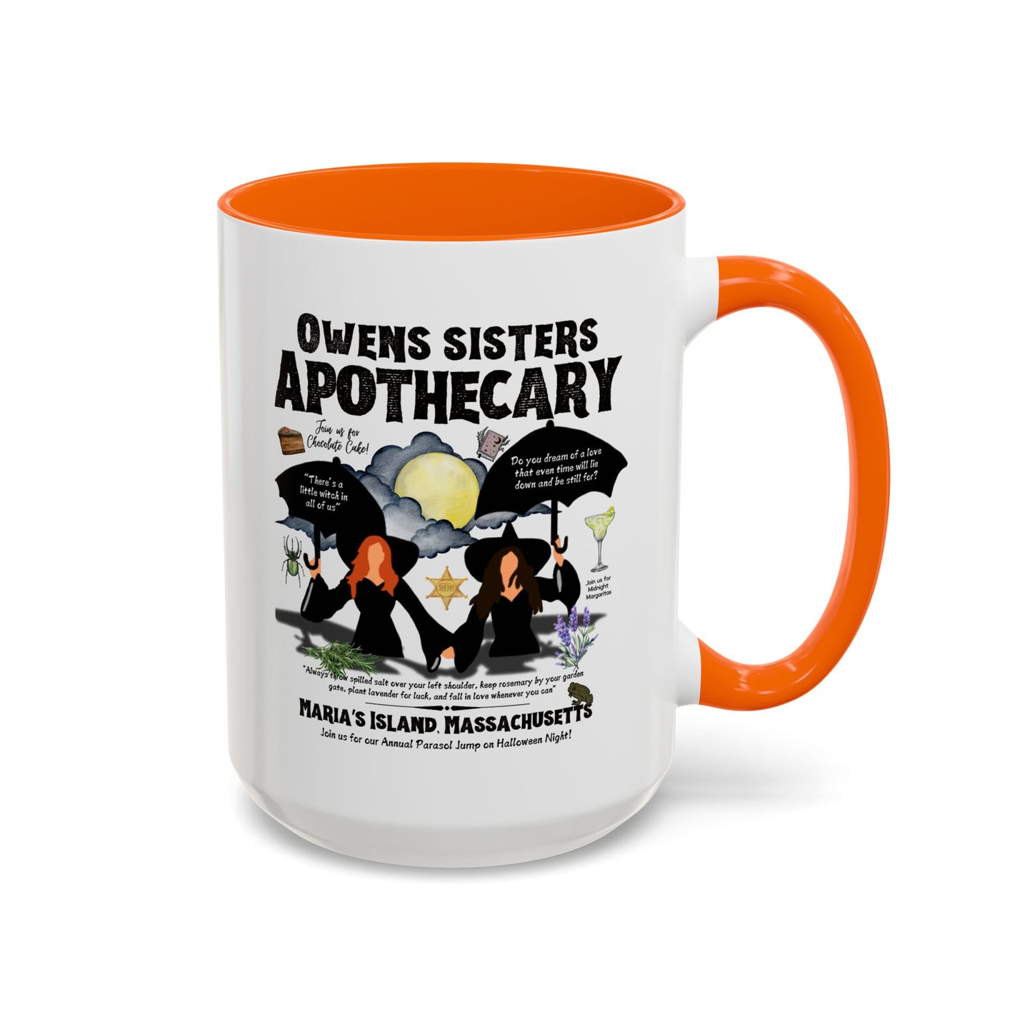 Owens Sisters Witch Coffee Mug 15oz