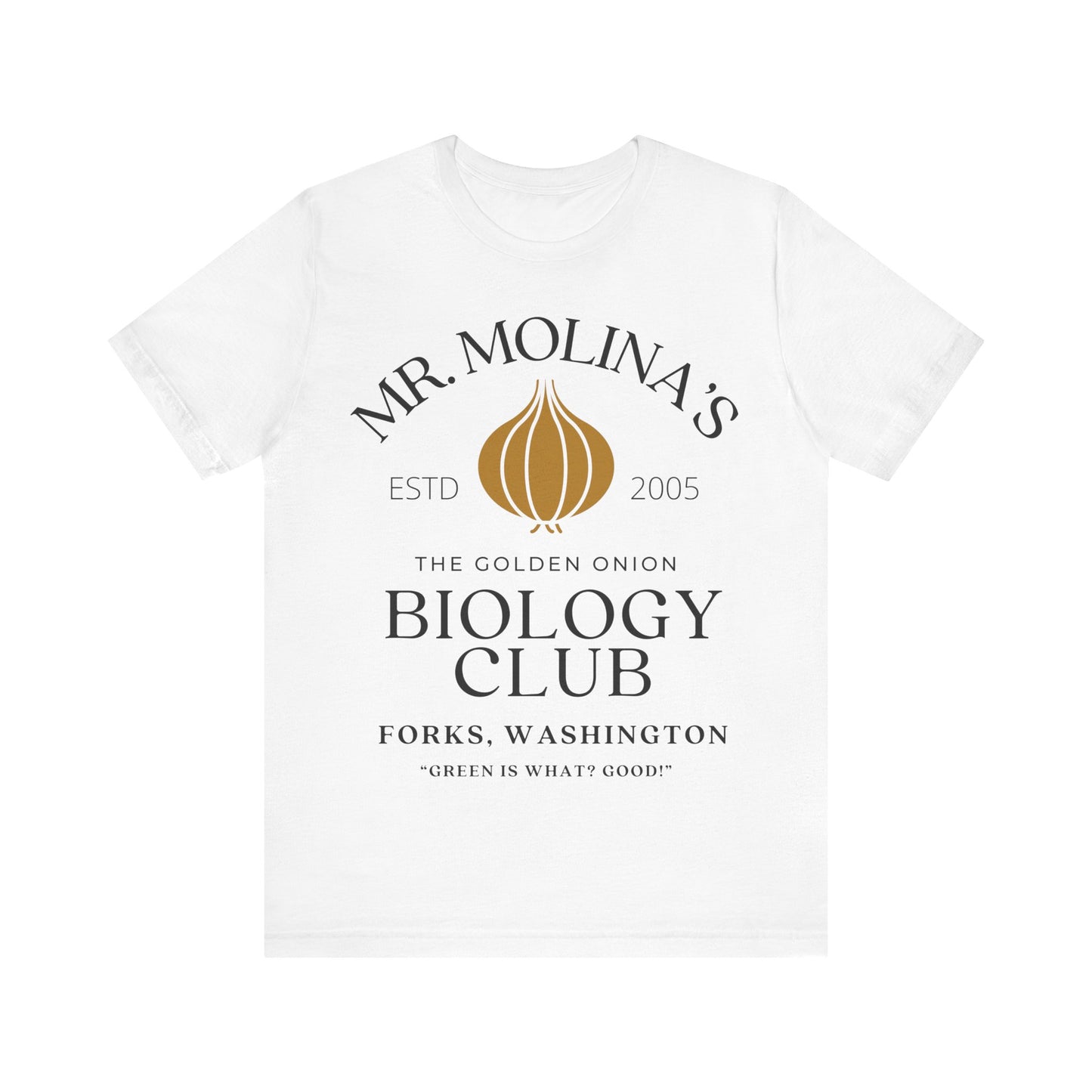 Mr Molina Biology Club Shirt